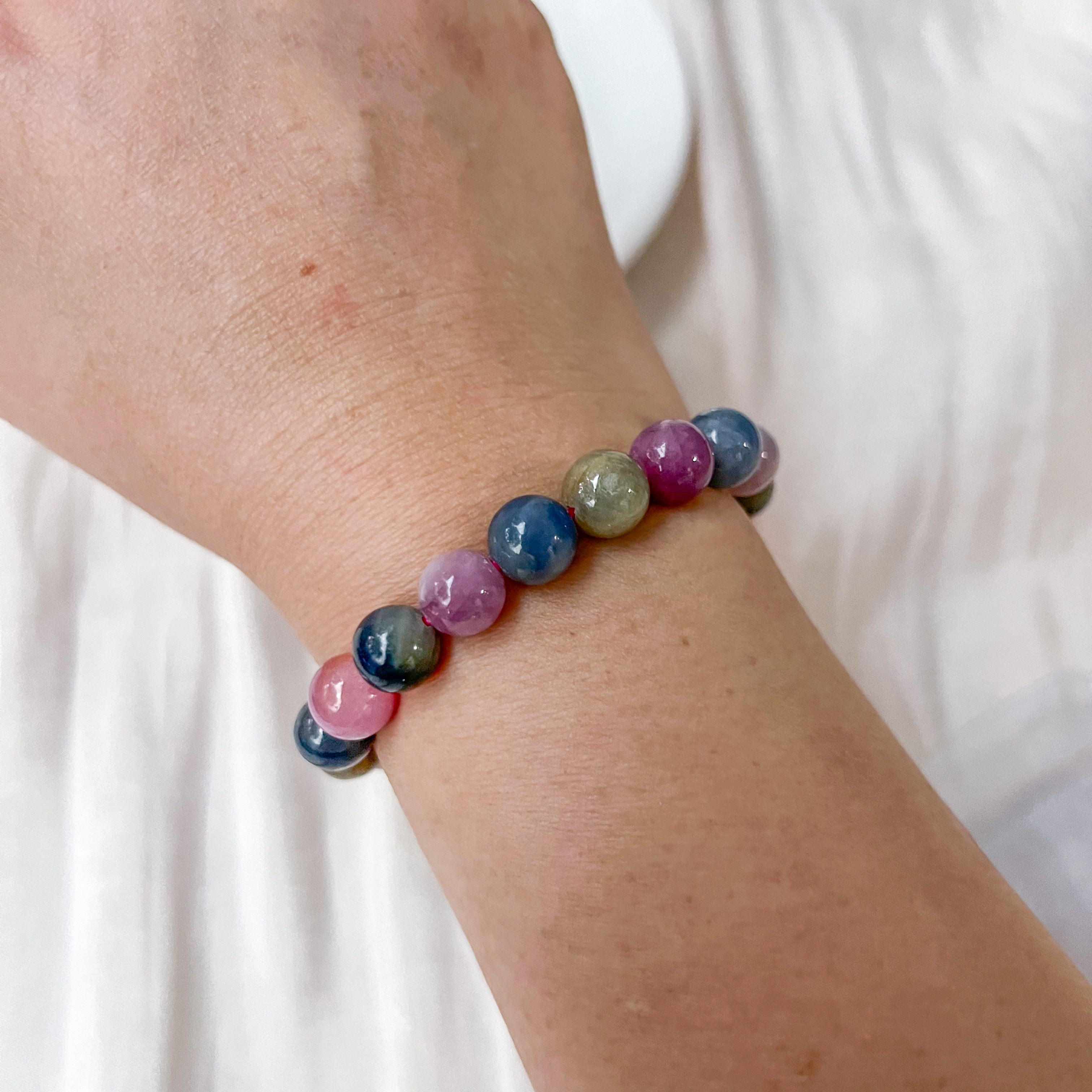 Multi-Colour Ruby / Sapphire AAA+ Bracelet