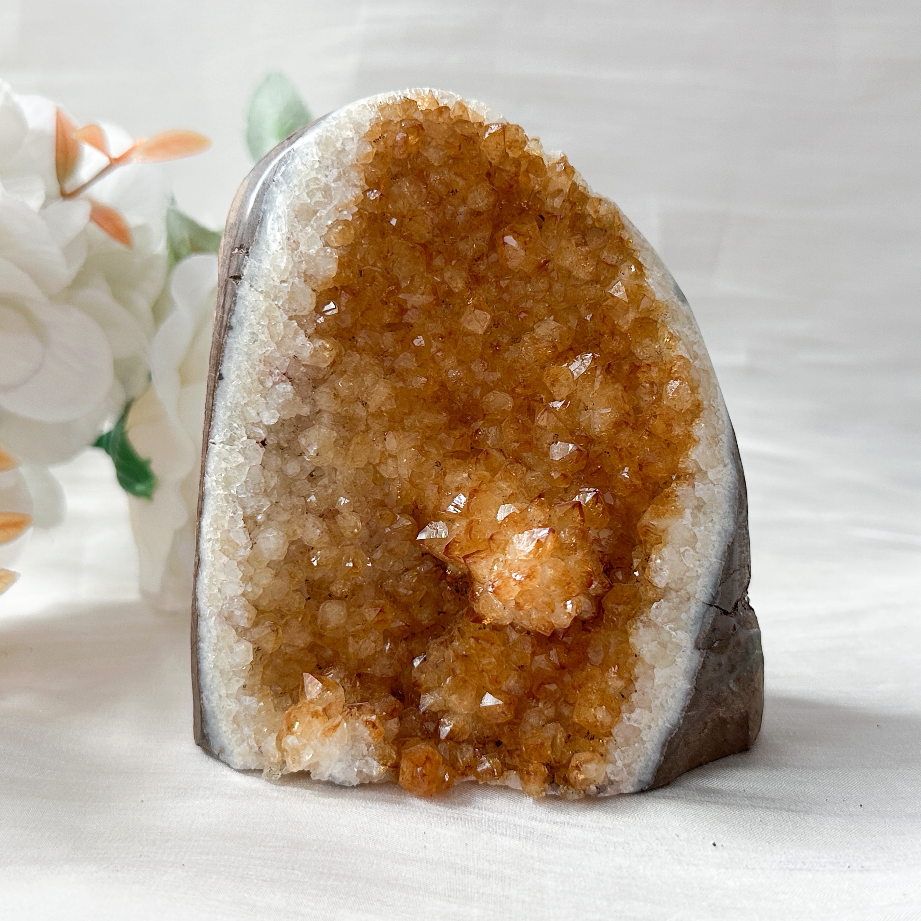 Citrine Geode - 94mm