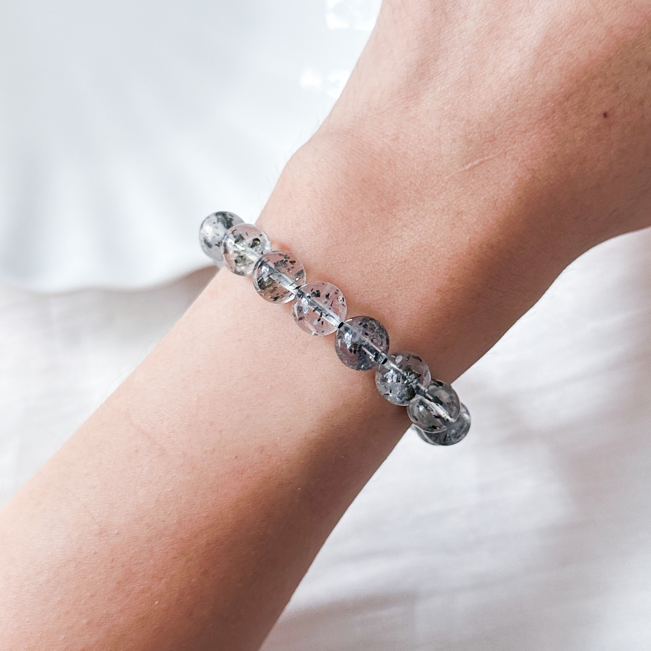 Black Mica 8-9mm Bracelet