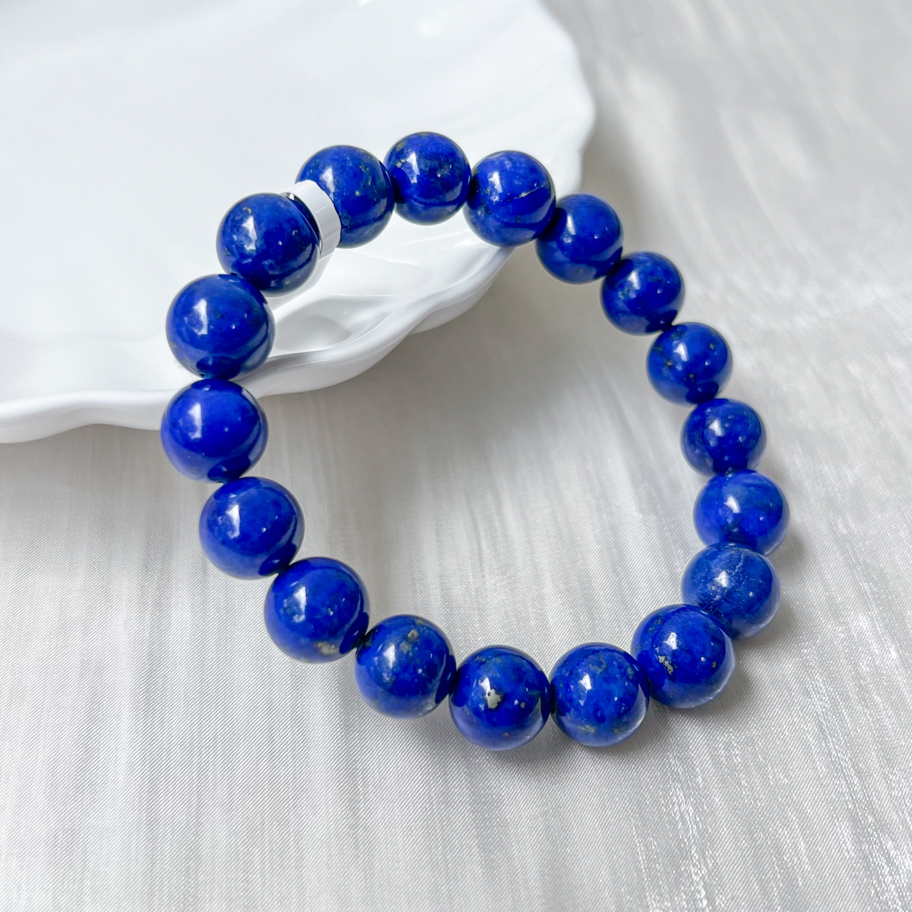 Lapis Lazuli 11-12mm AAA+ Bracelet