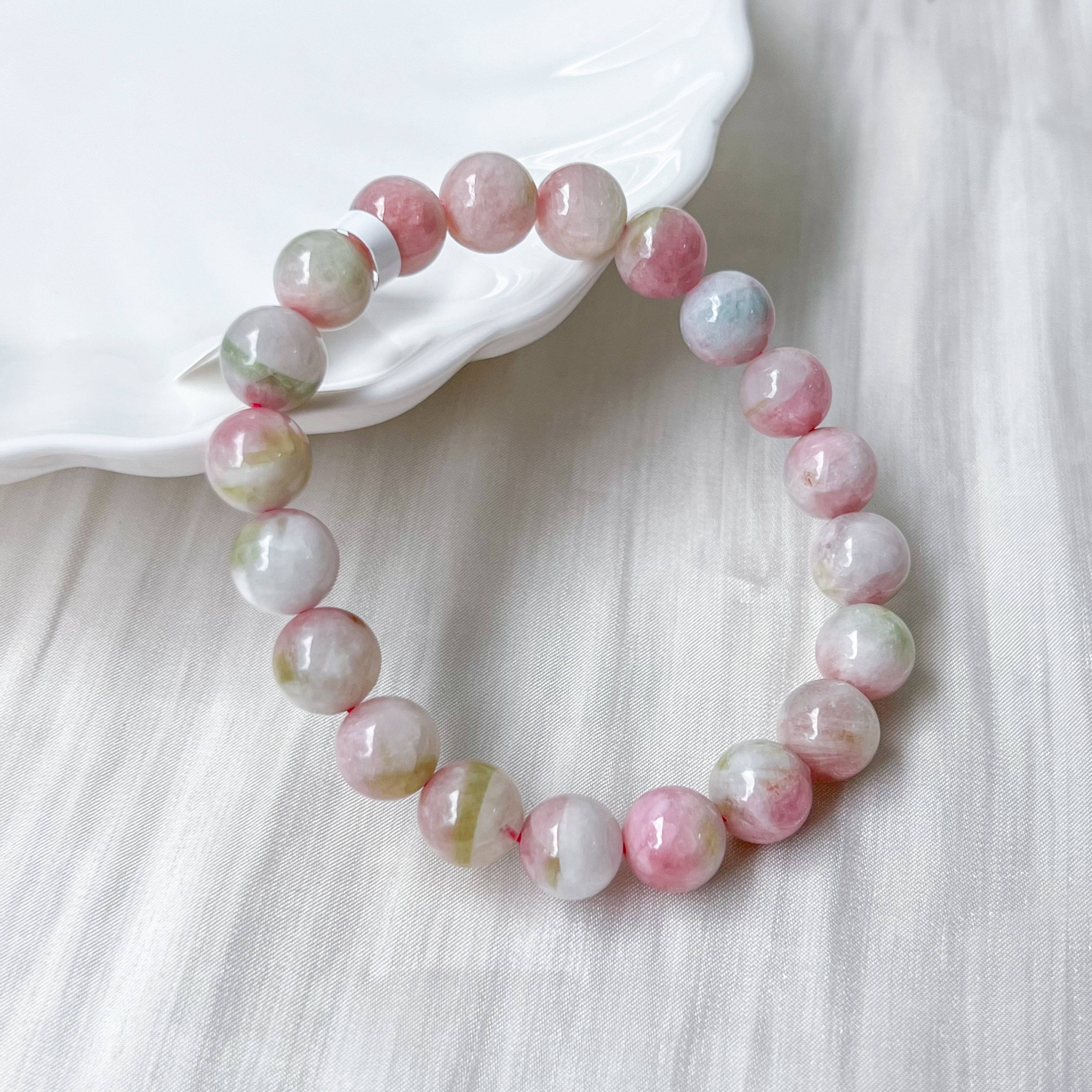 Plum Tourmaline 8-9mm Bracelet
