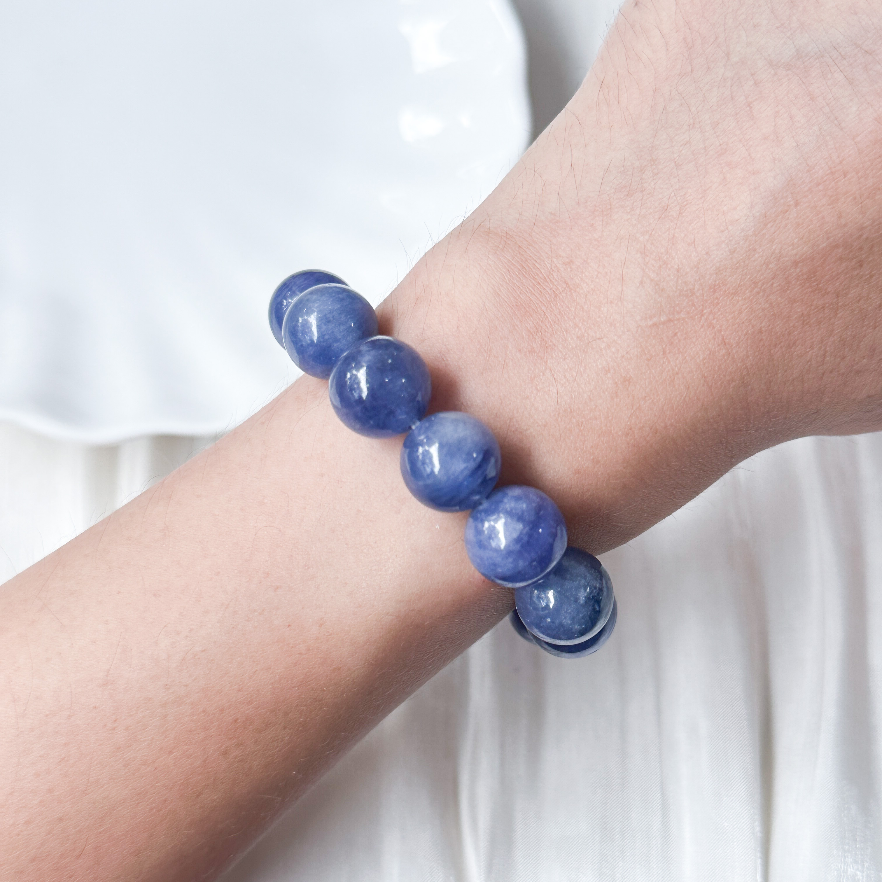 Tanzanite 12mm AAA+ Bracelet
