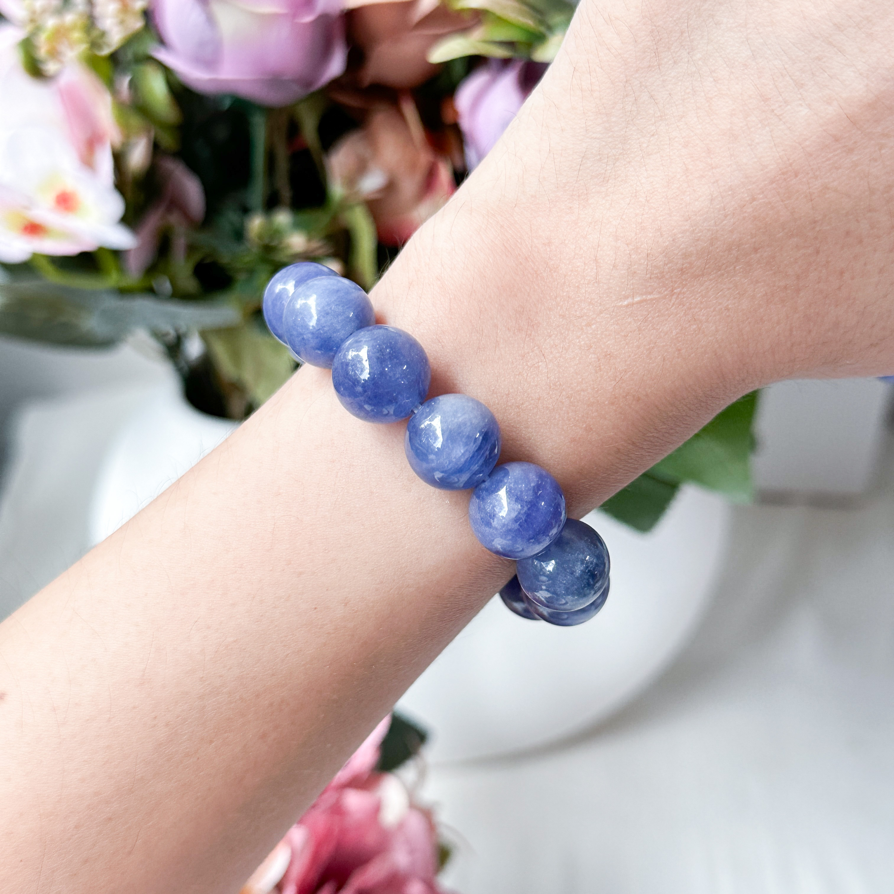 Tanzanite 12mm AAA+ Bracelet