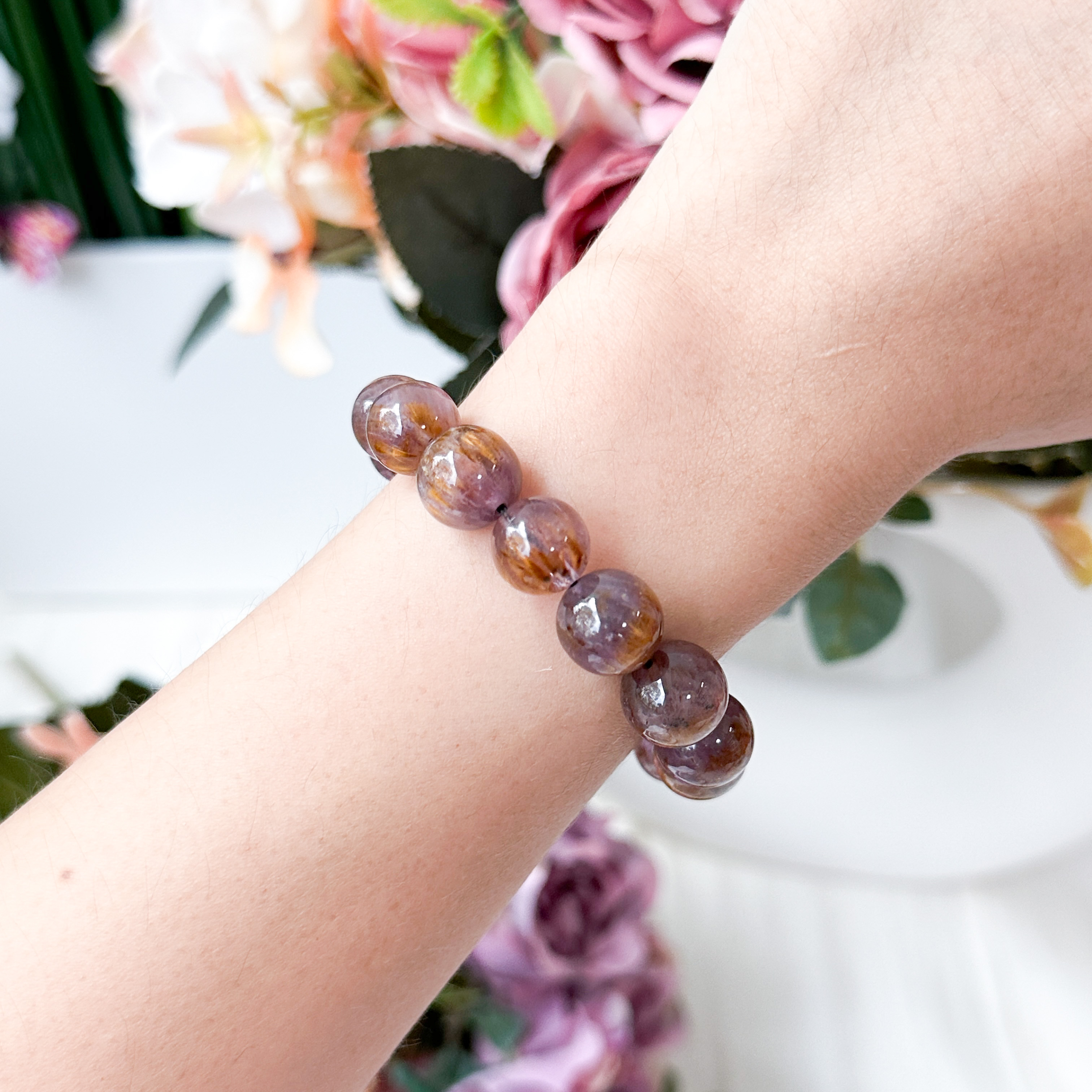 Cacoxenite 11mm AAA+ Bracelet