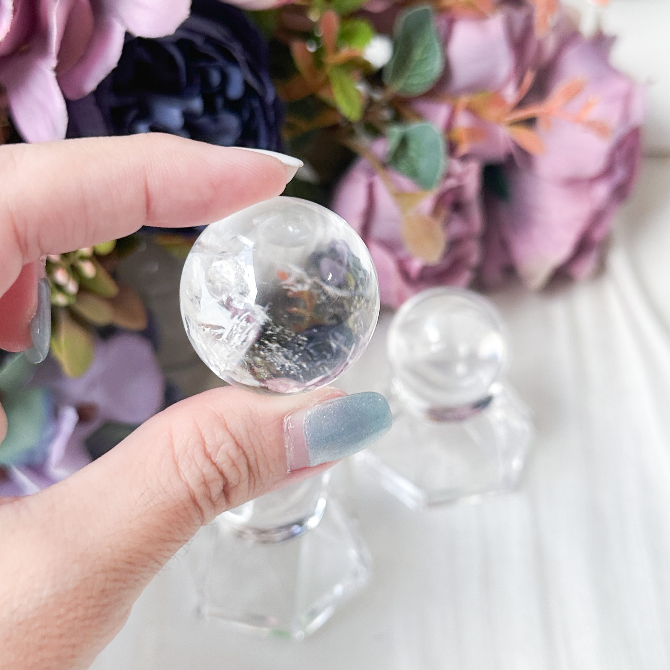 Clear Quartz 26-30mm Sphere