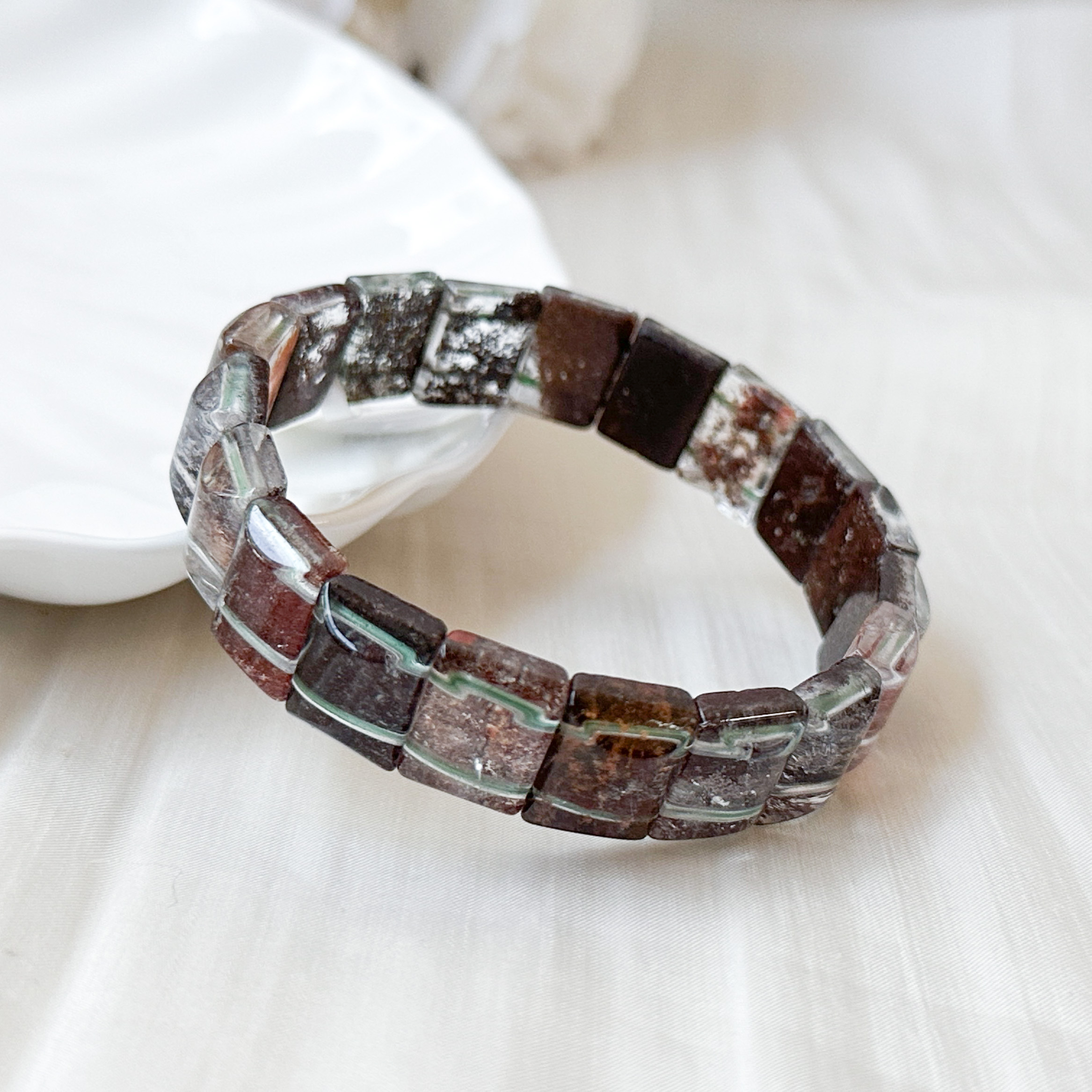 Phantom Quartz Rect AAA Bracelet