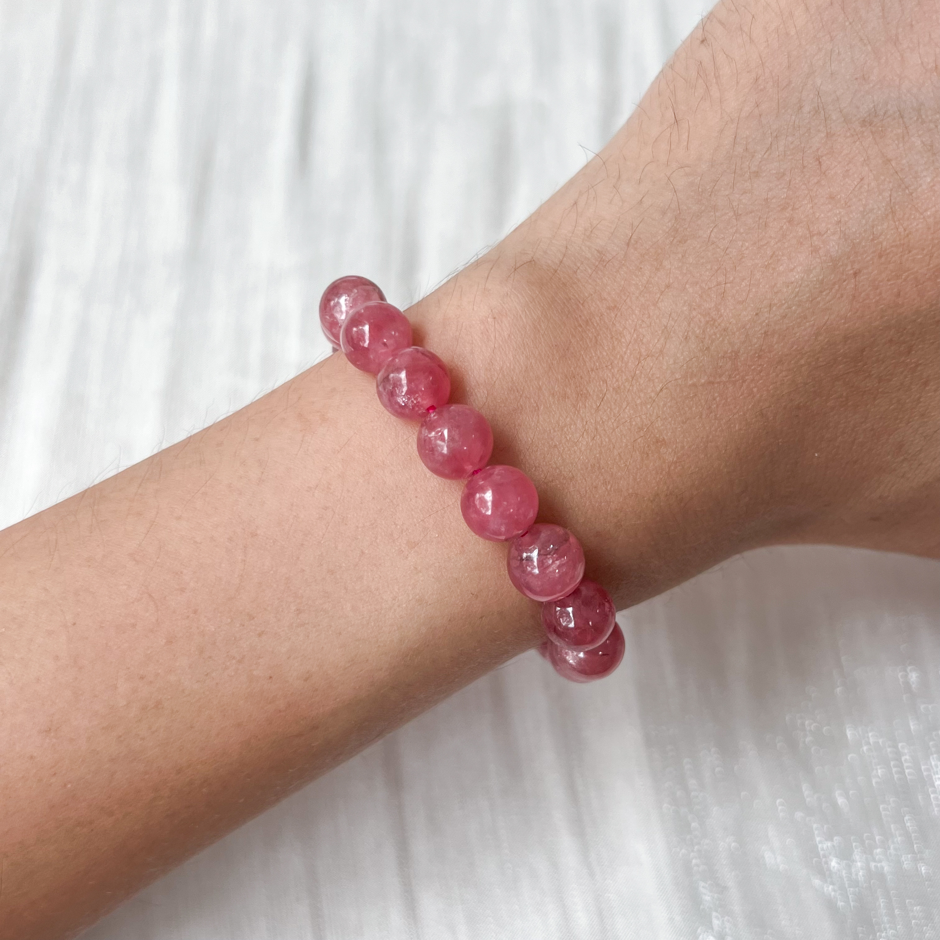 Rhodochrosite 7-8mm AAA+ Bracelet