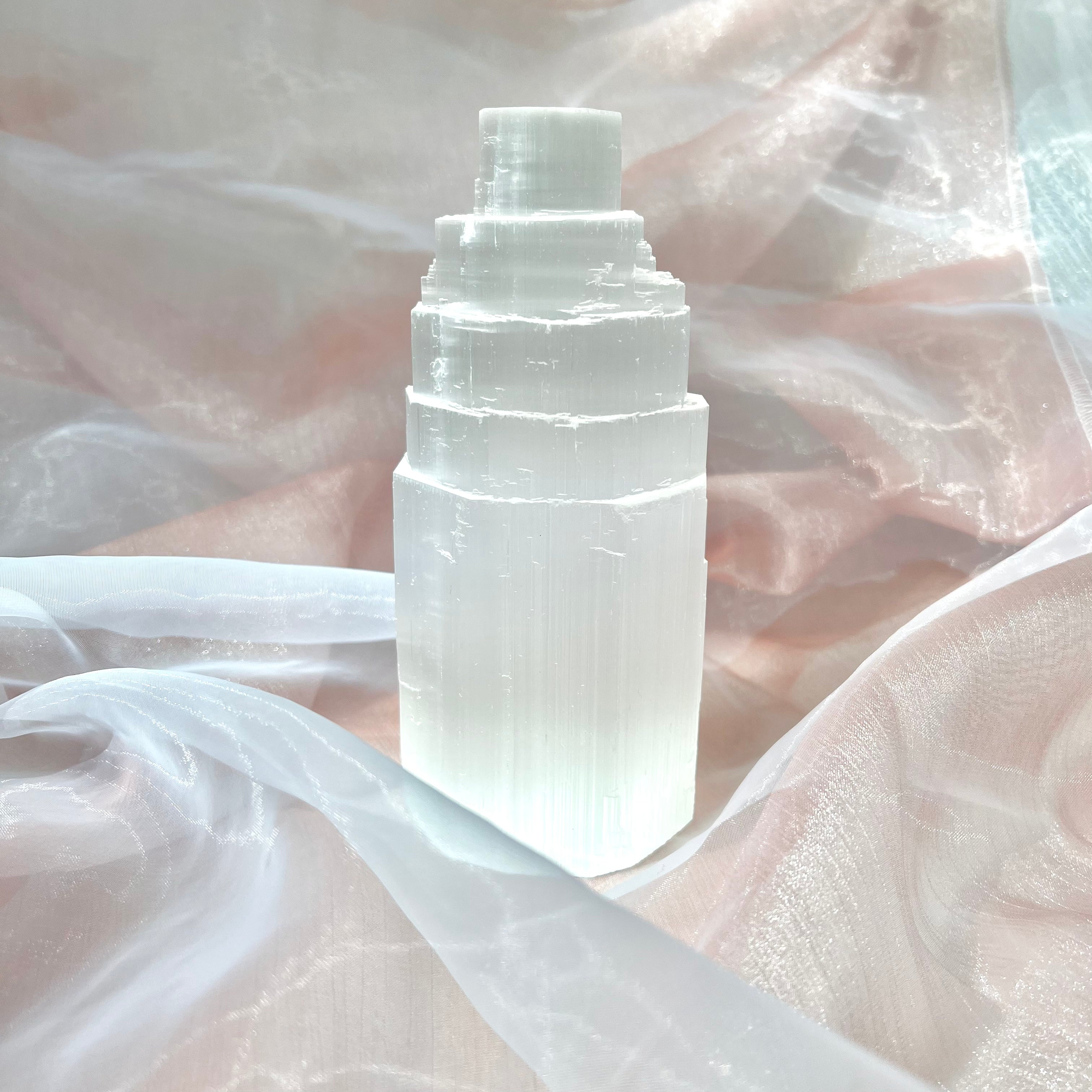 Selenite Lamp - Big