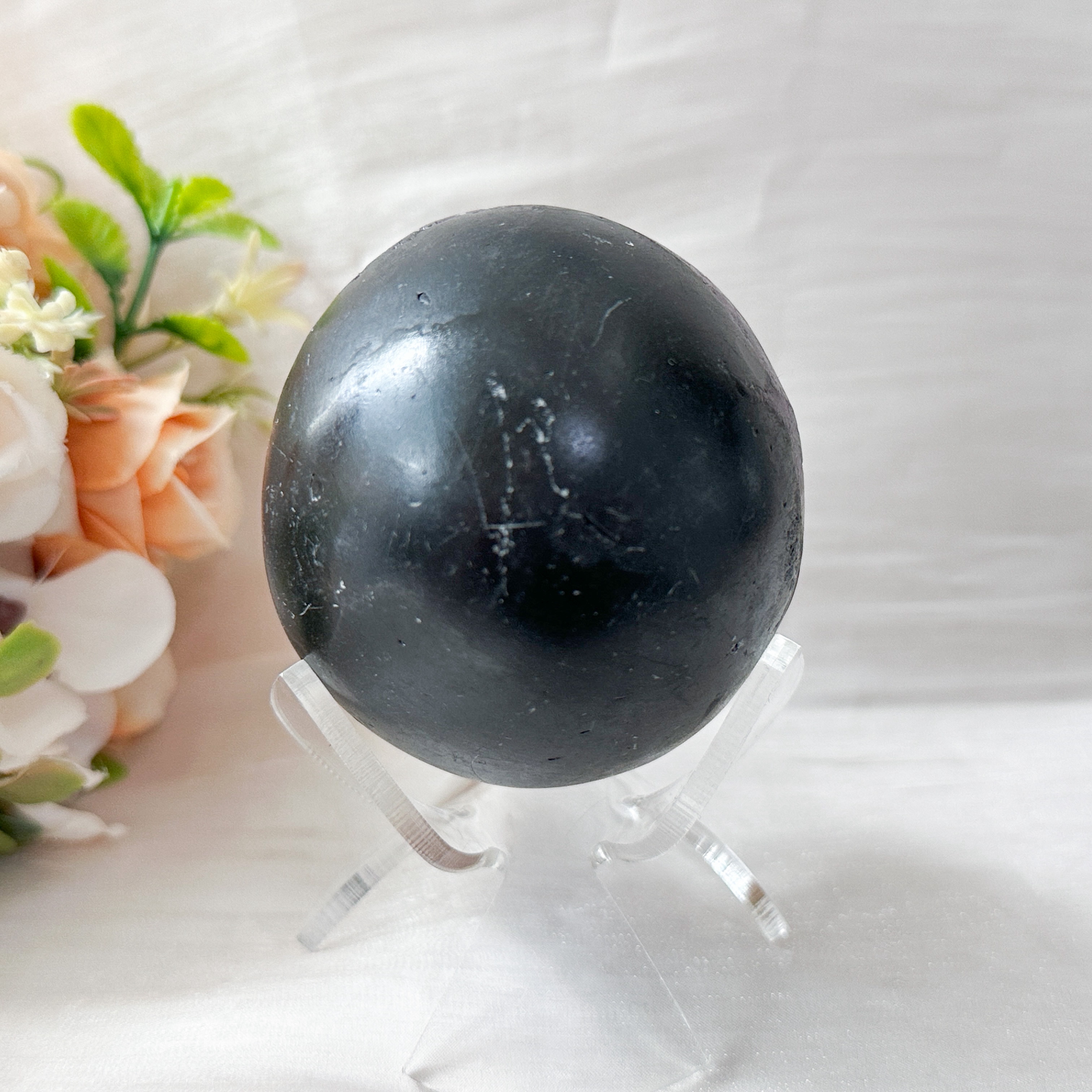 Amethyst Raw Sphere w Sphere Stand