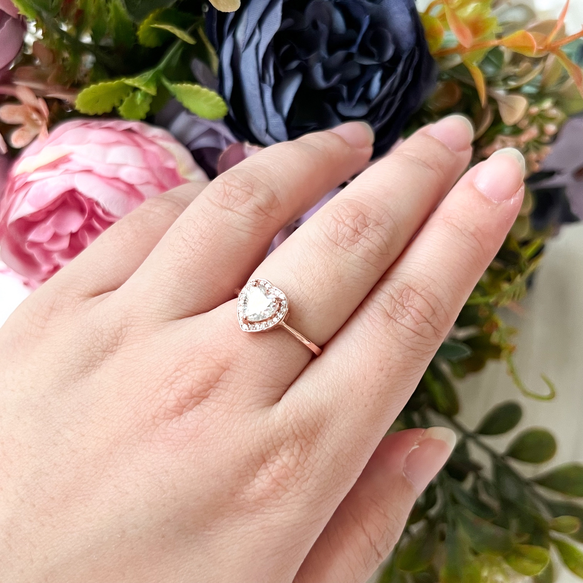 Mossanite Ring - S925