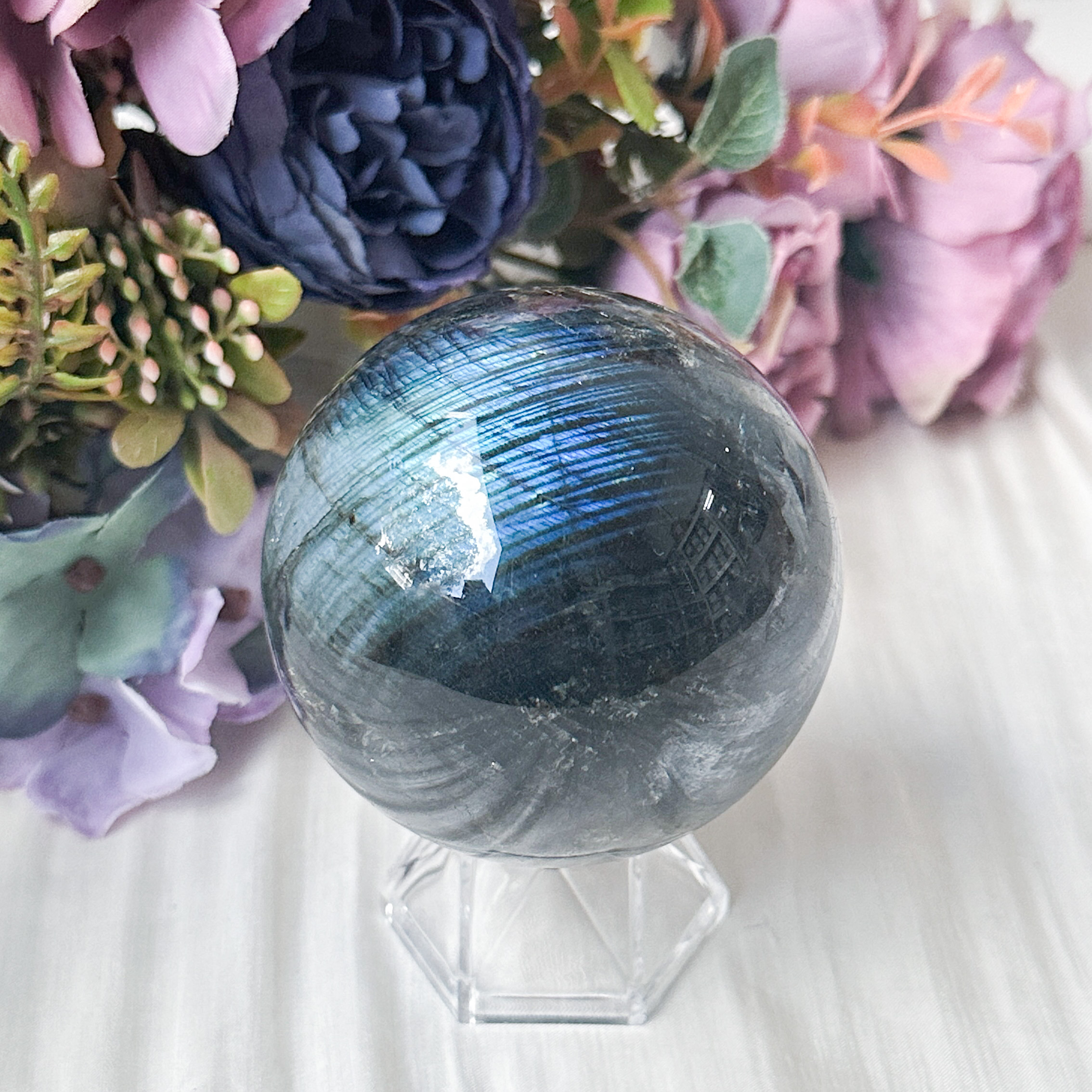 Labradorite 70mm Sphere