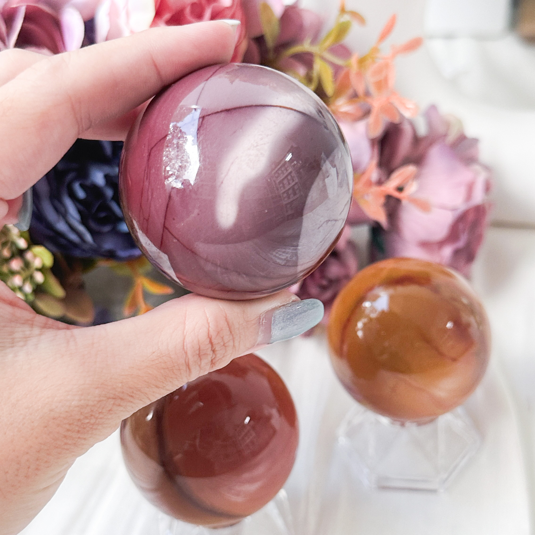 Mookaite Jasper 50mm Sphere