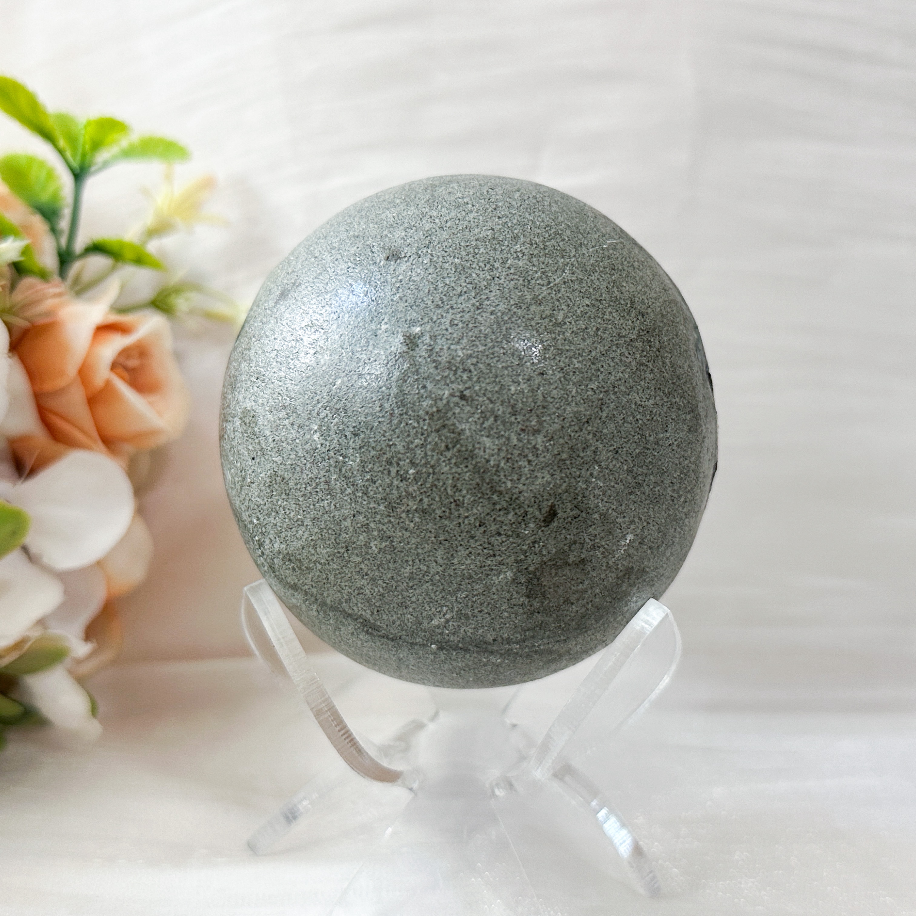 Amethyst Raw Sphere w Sphere Stand