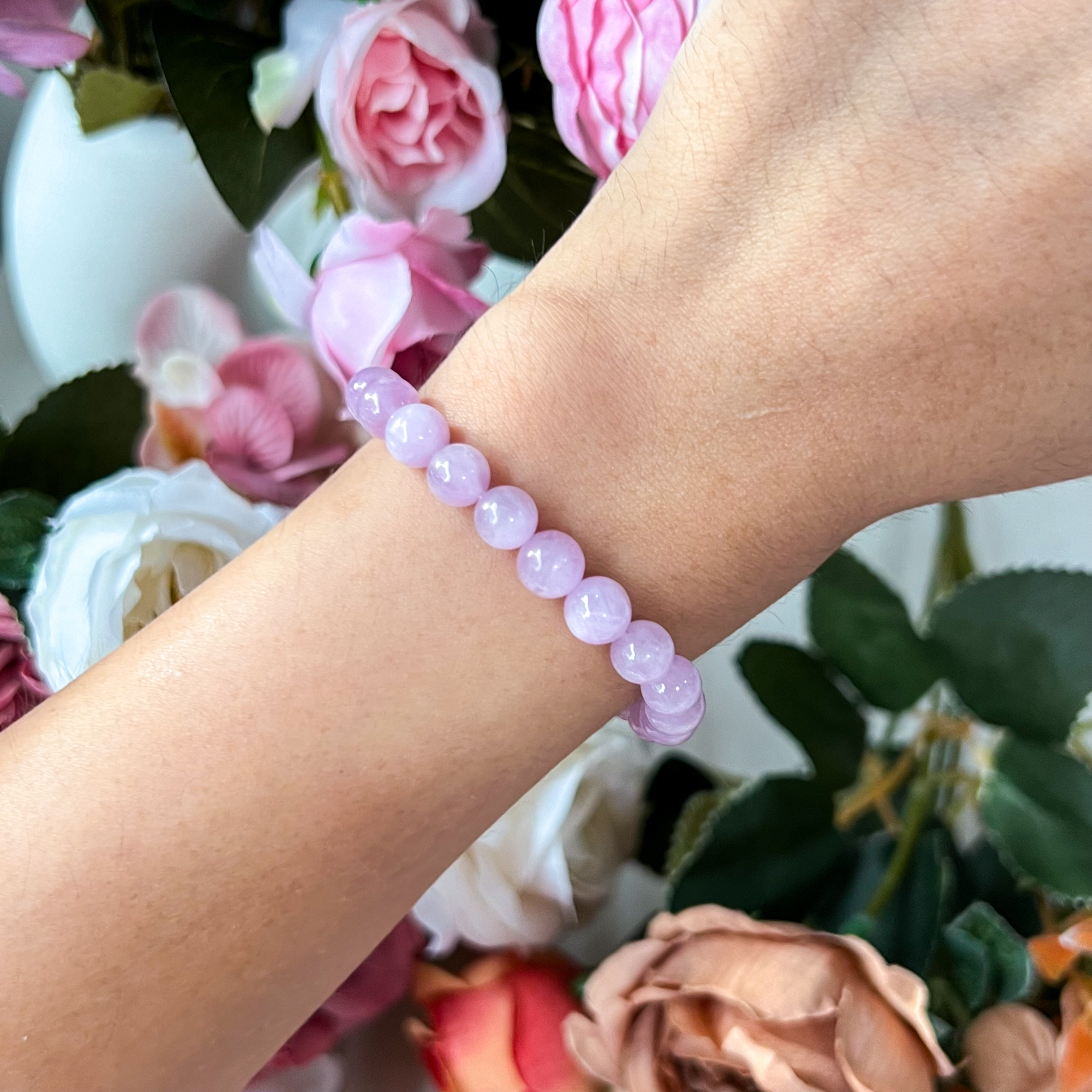 Cat's Eye Kunzite 6mm Bracelet