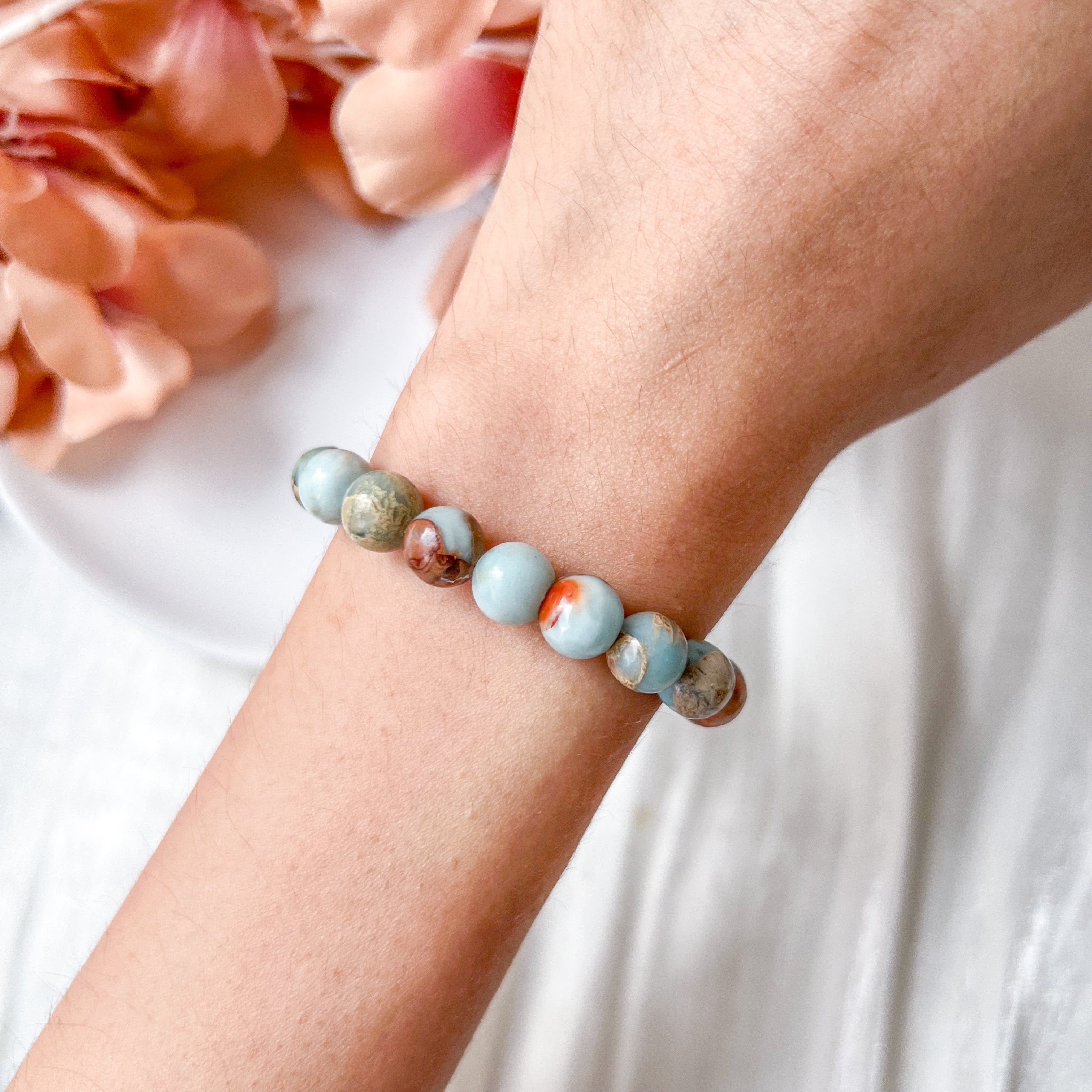 Agalmatolite 8mm Bracelet