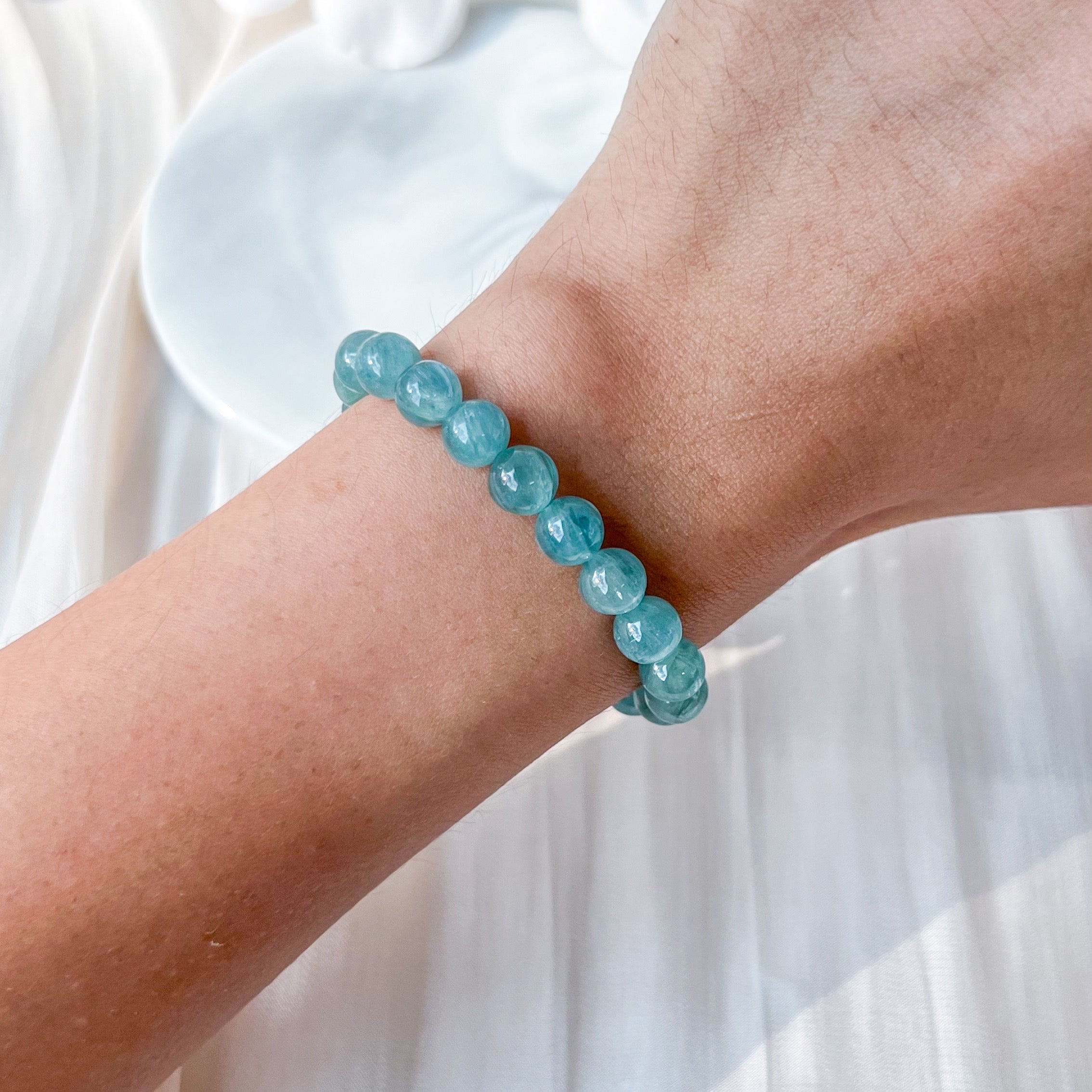 Green Kyanite 8mm Bracelet