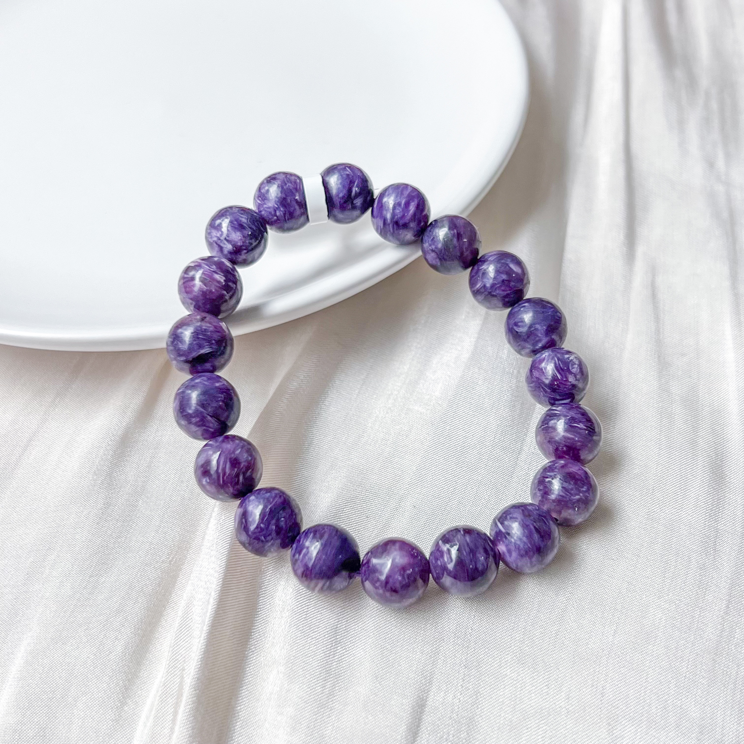 Charoite 10mm AAA+ Bracelet