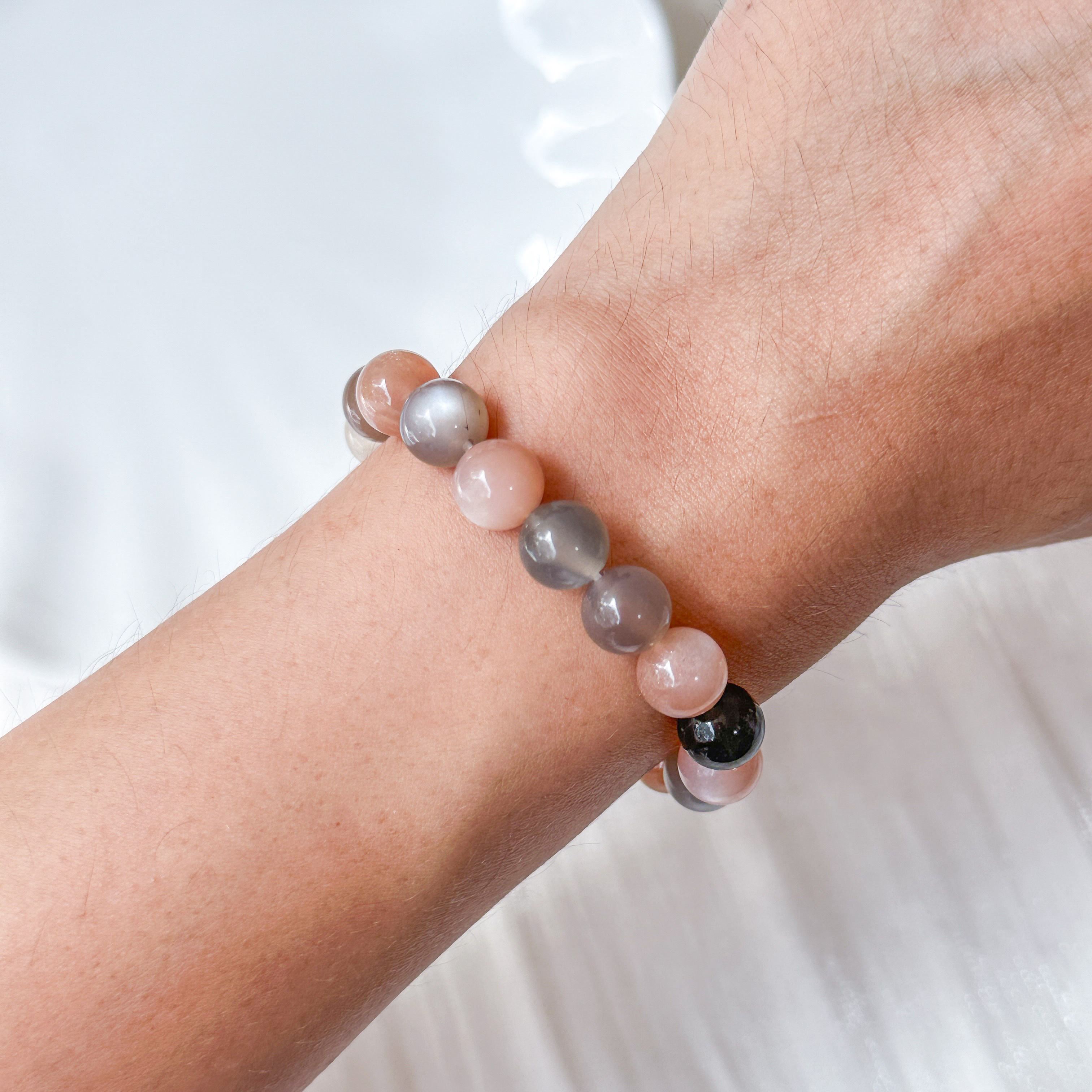 Multi-Colour Moonstone 8mm Bracelet