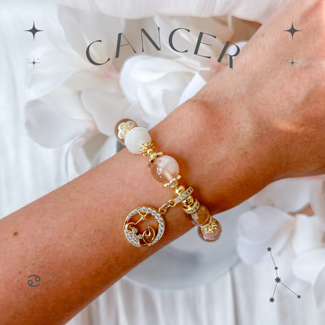 Cancer (June 21 - July 22) ♋️ Horoscope Bracelet