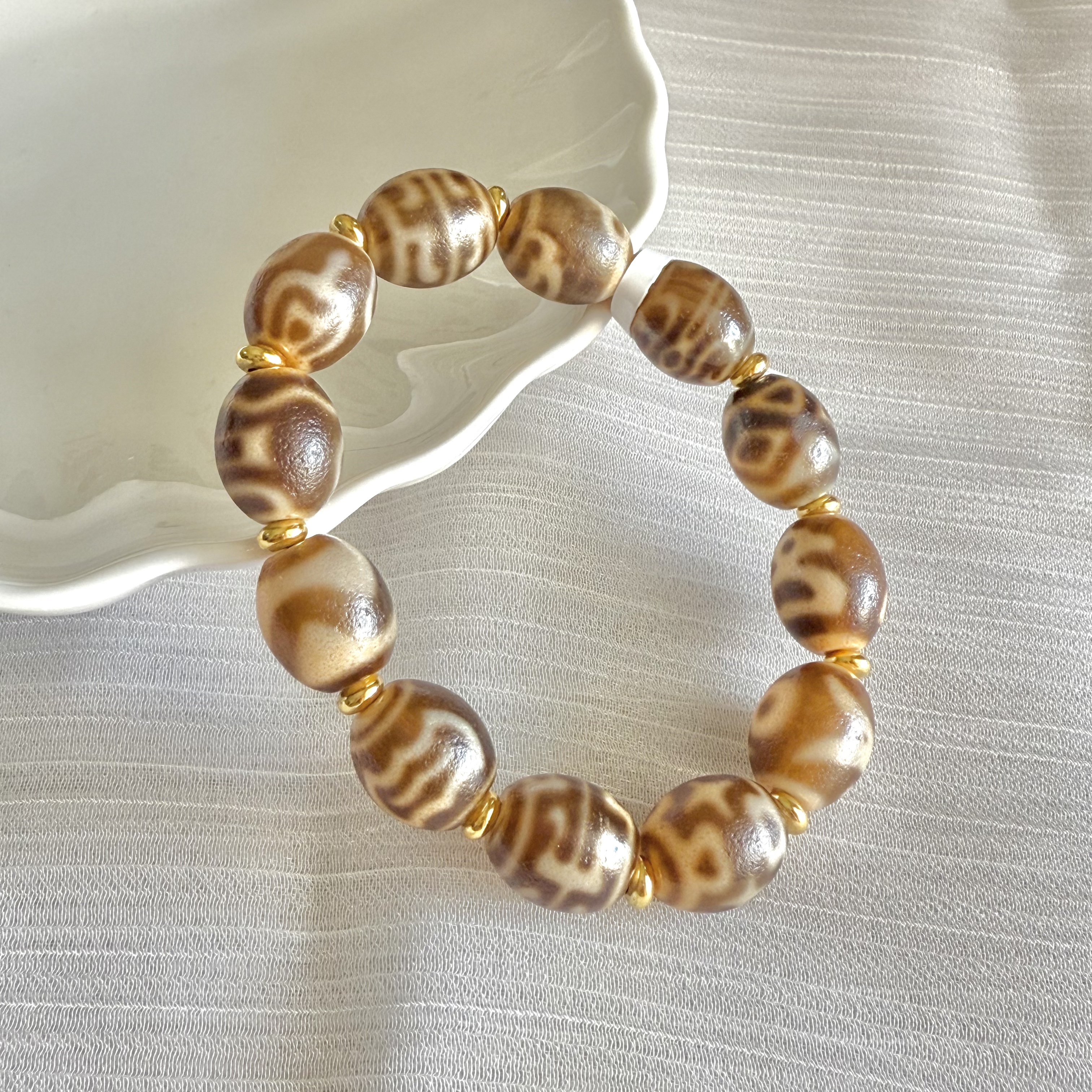 *Exclusive* 12 Dzi Bracelet