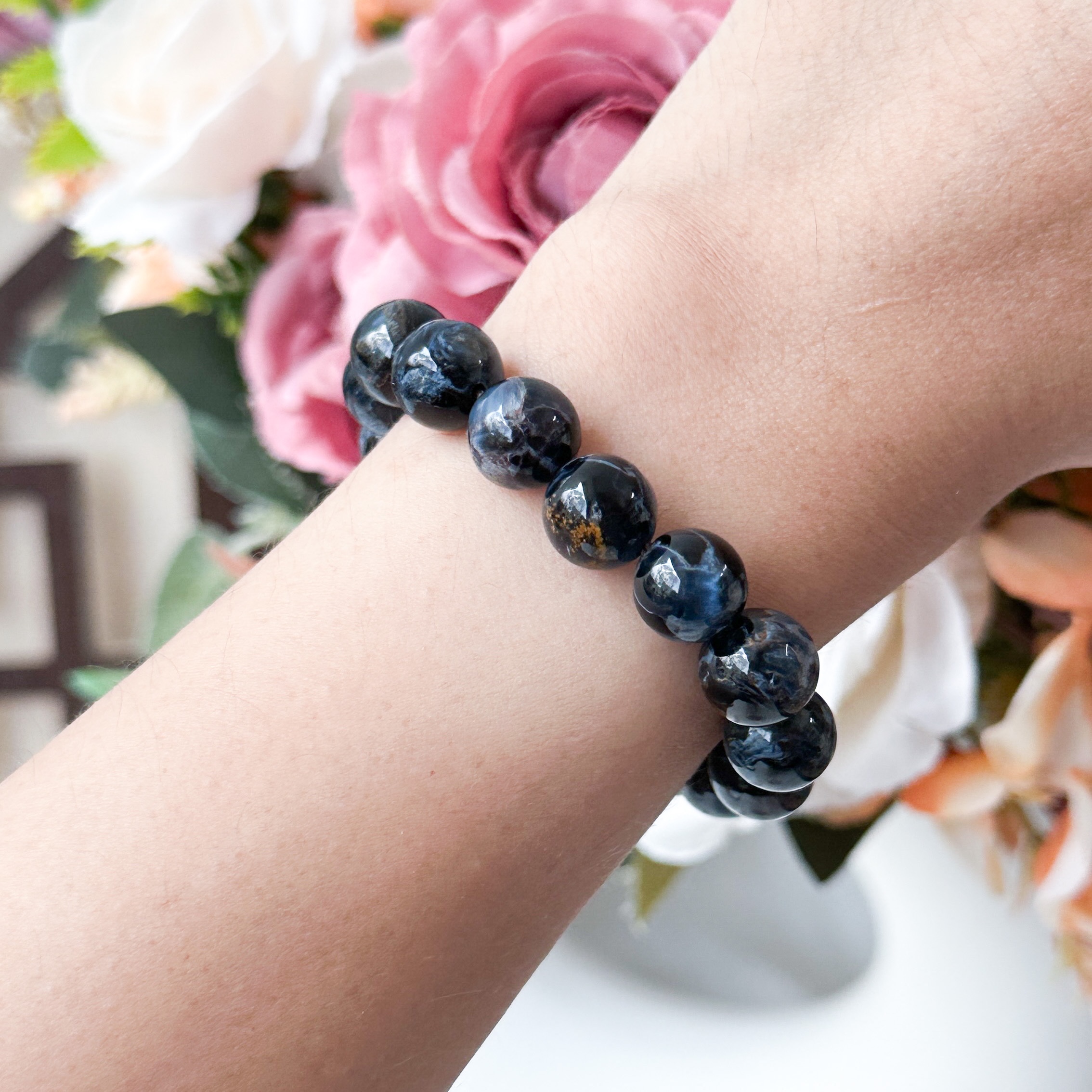 Pietersite 9-10mm AAAA Bracelet