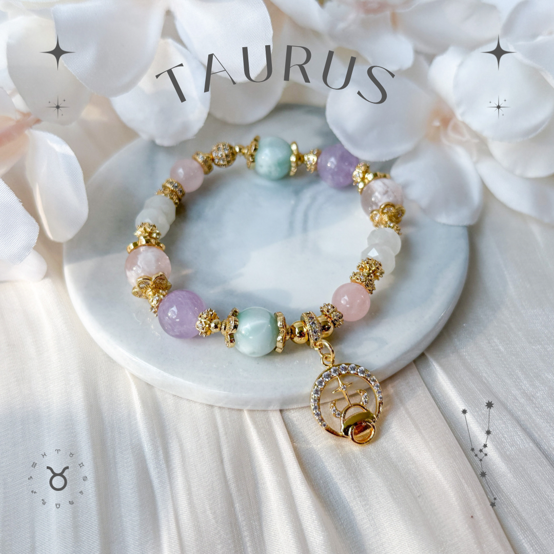 Taurus (April 20 - May 20) ♉️ Horoscope Bracelet