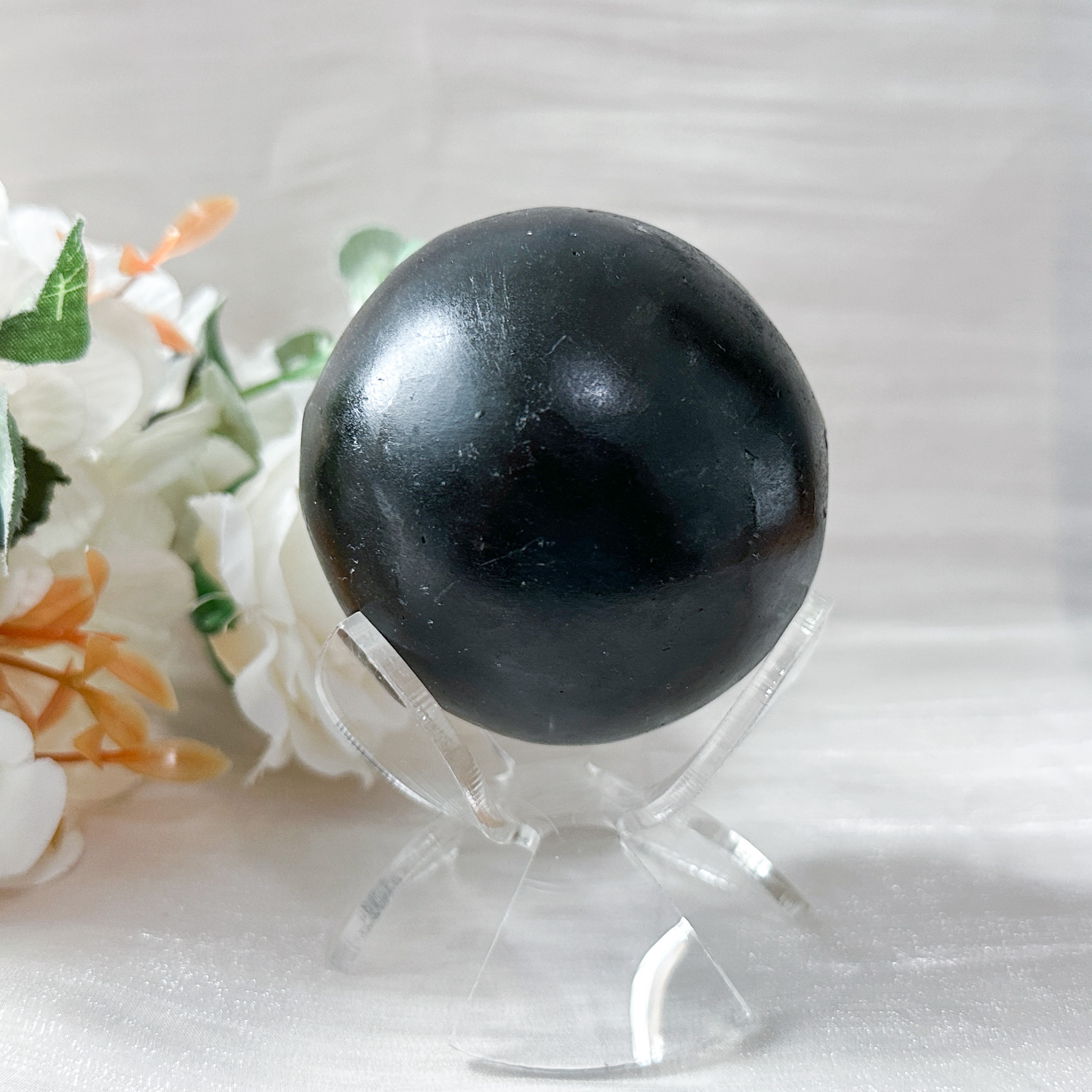 Amethyst Raw Sphere w Sphere Stand