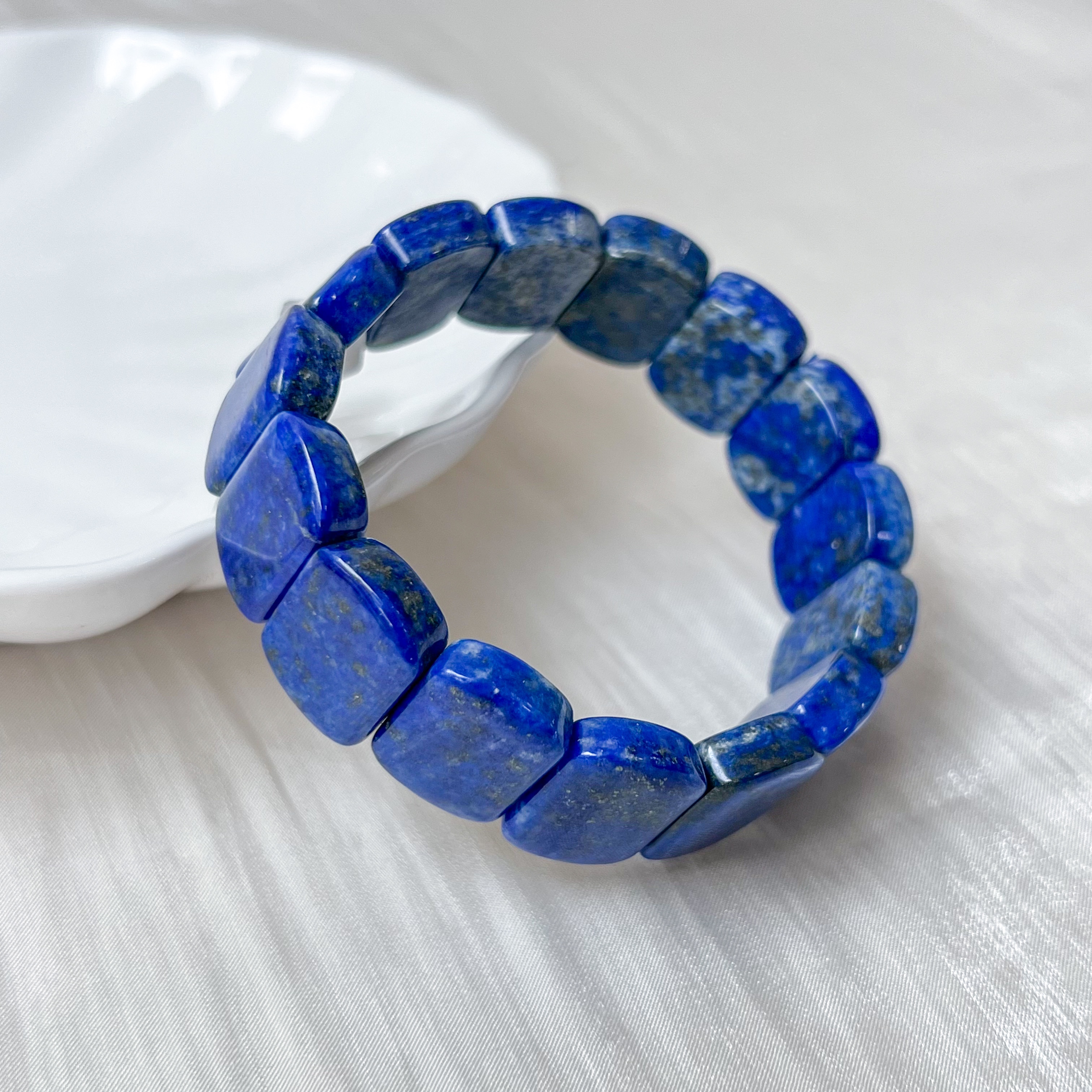 Lapis Lazuli Rect AAA+ Bracelet
