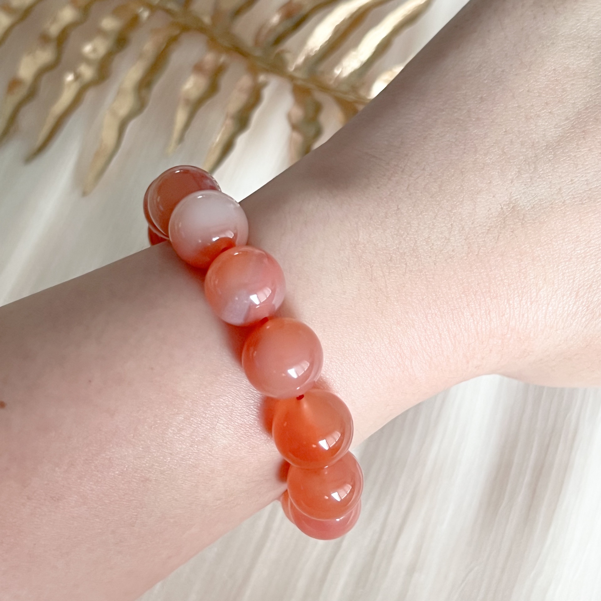 Carnelian 13-14mm Bracelet