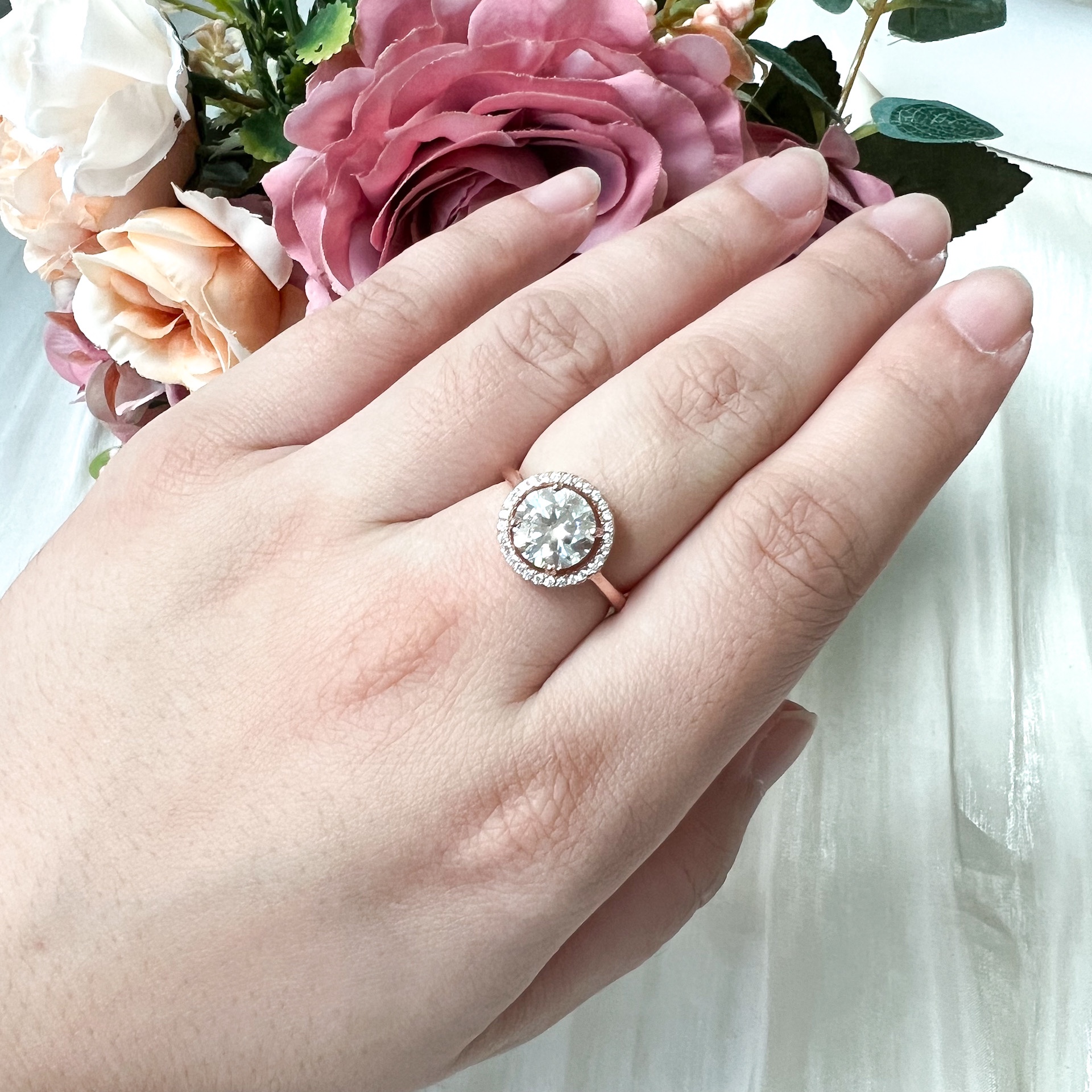 Moissanite Ring - S925