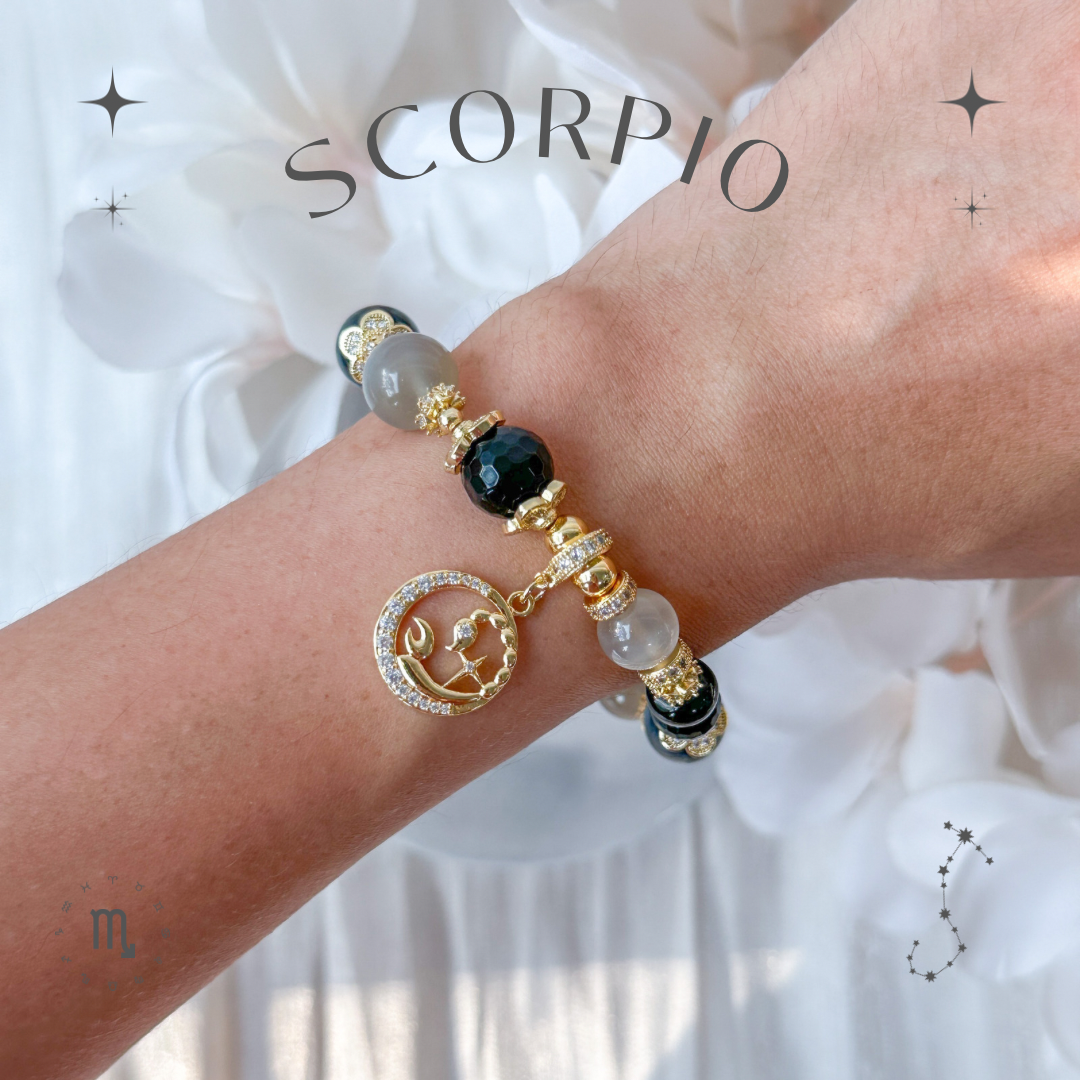 Scorpio (October 23 - November 21) ♏️ Horoscope Bracelet
