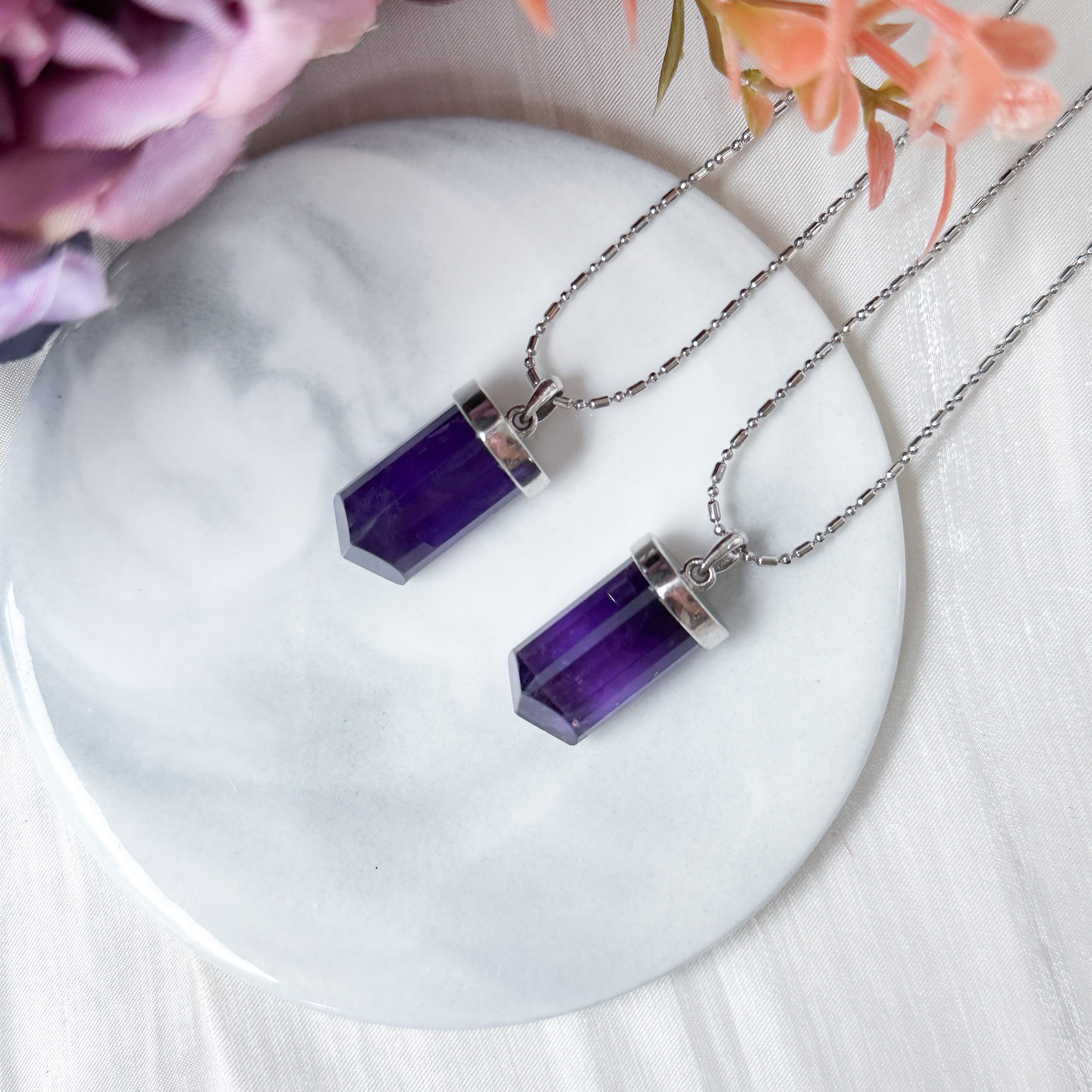 Amethyst Pointer Pendant