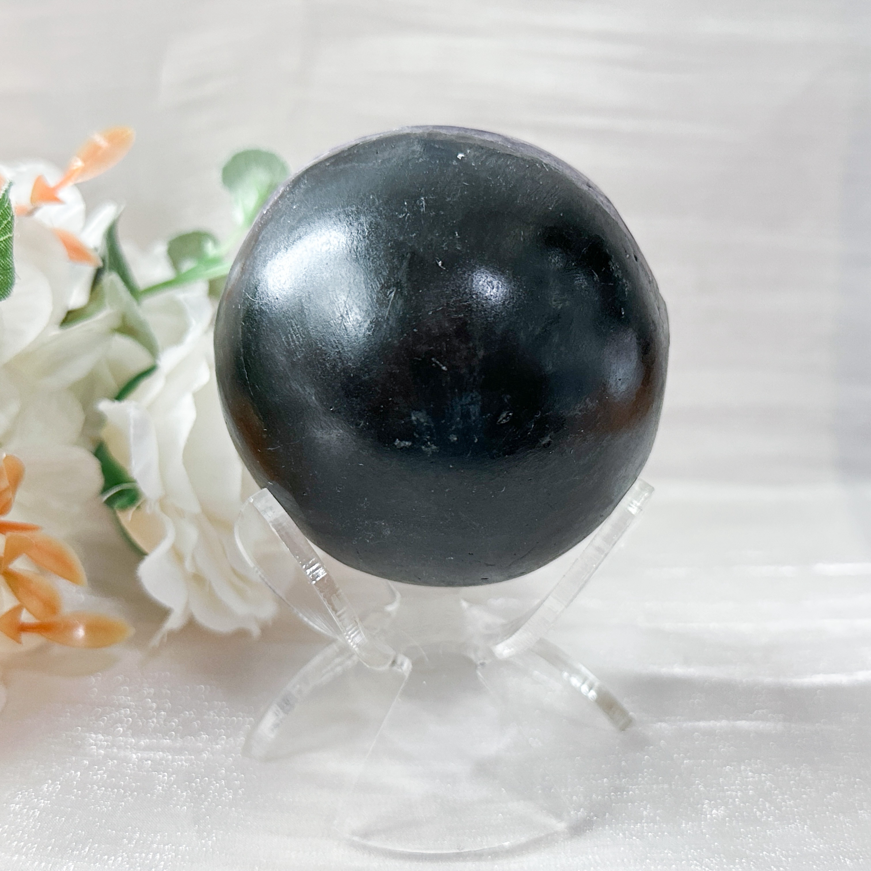 Amethyst Raw Sphere w Sphere Stand