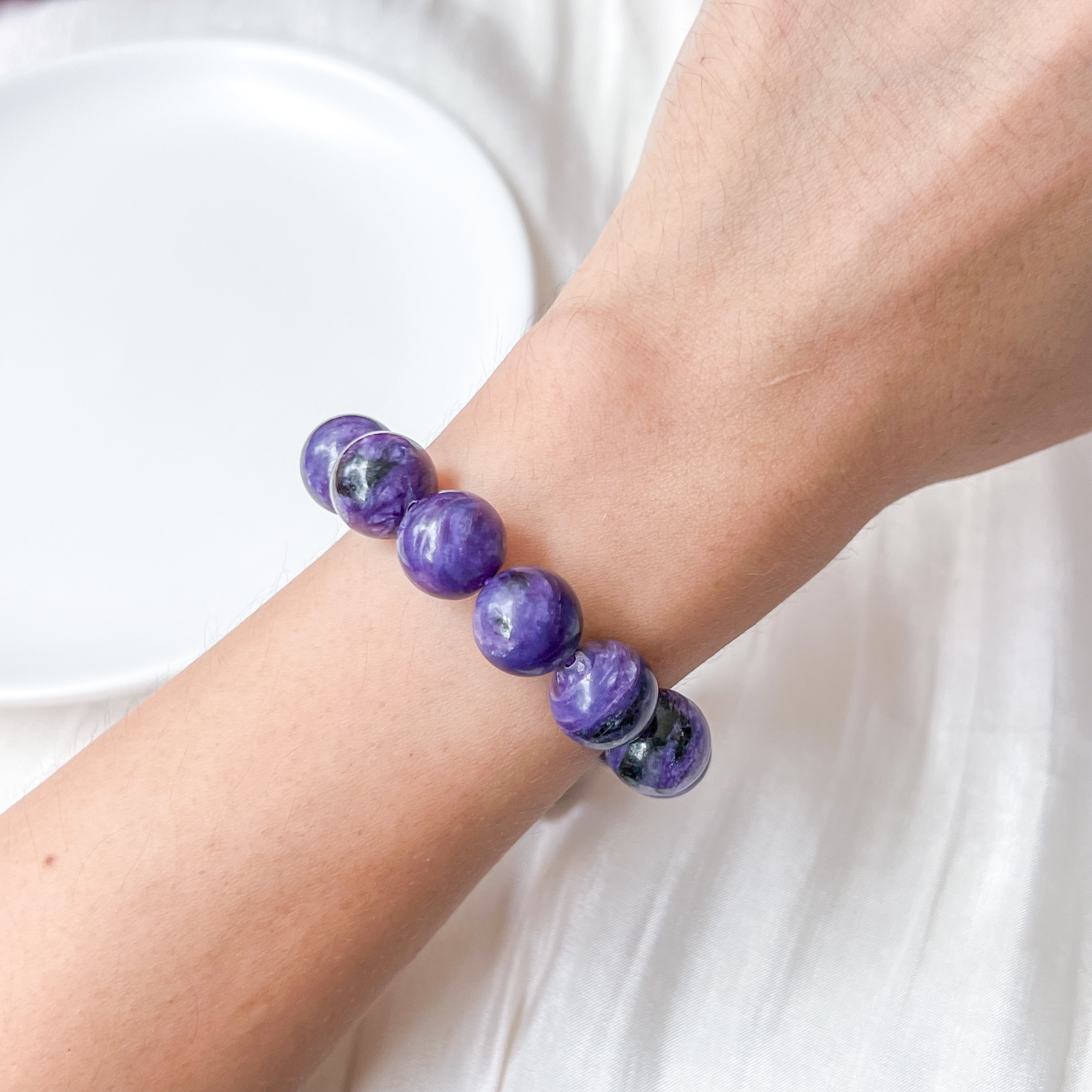 Charoite 12-13mm AAA+ Bracelet