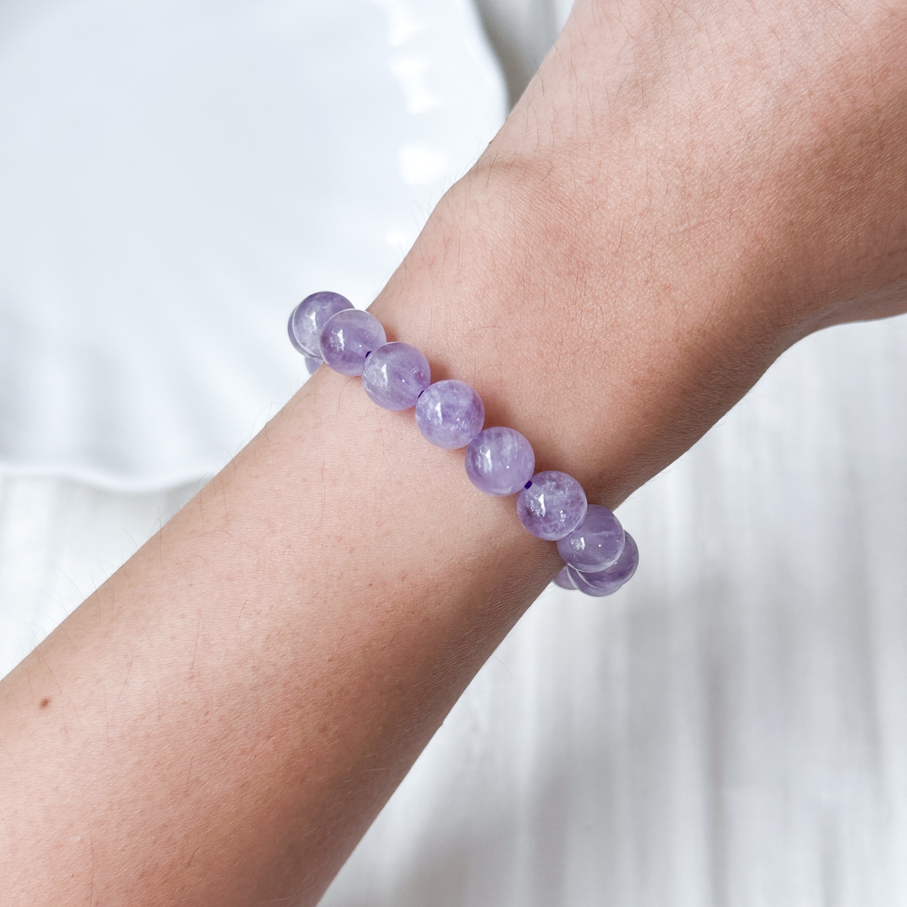 Lavender Amethyst 8mm Bracelet