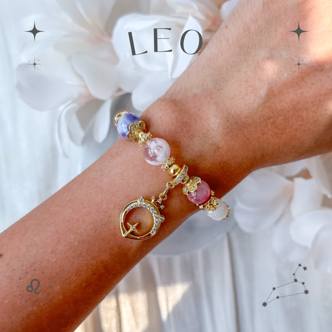 Leo (July 23 - August 22) ♌️ Horoscope Bracelet