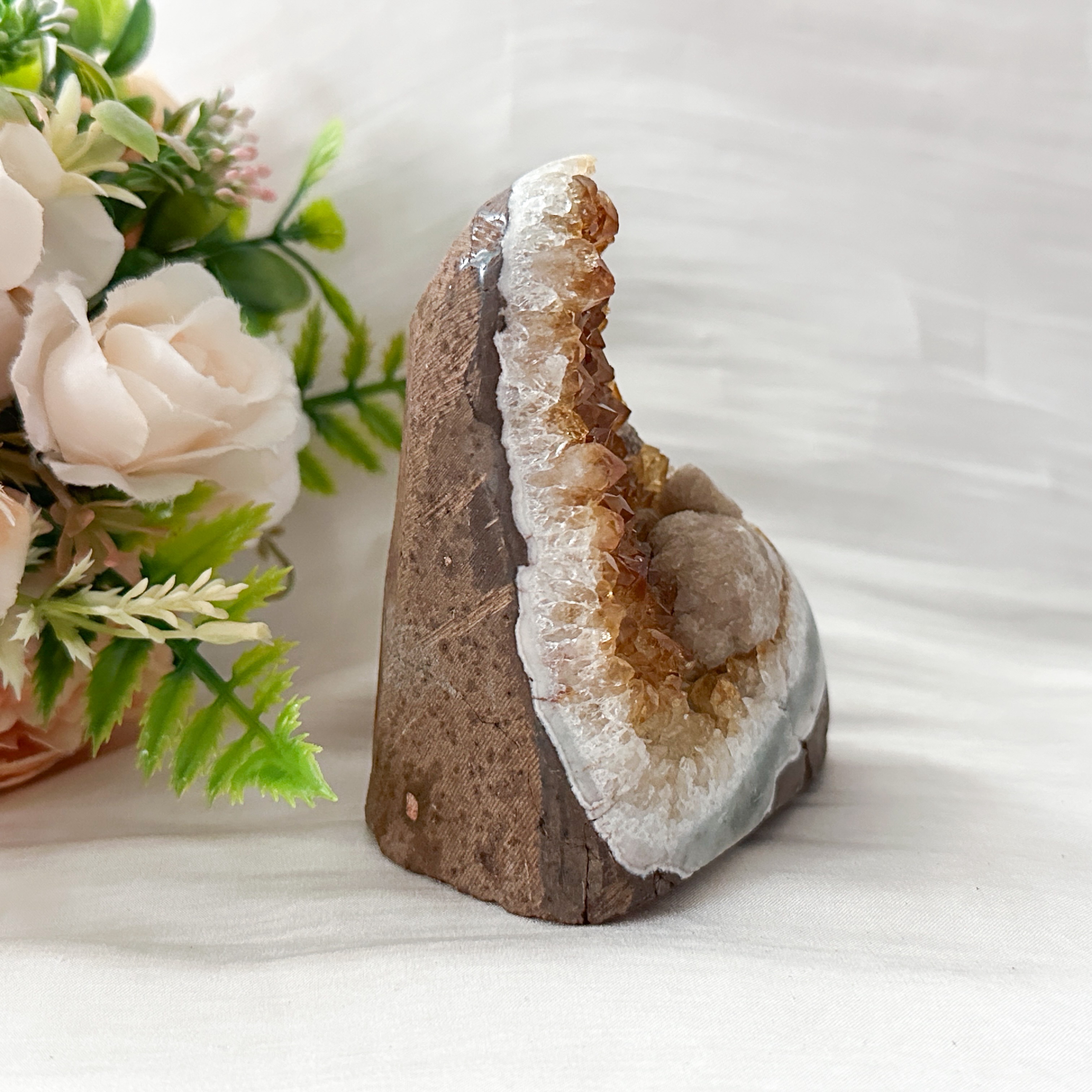 Citrine Geode - 88mm