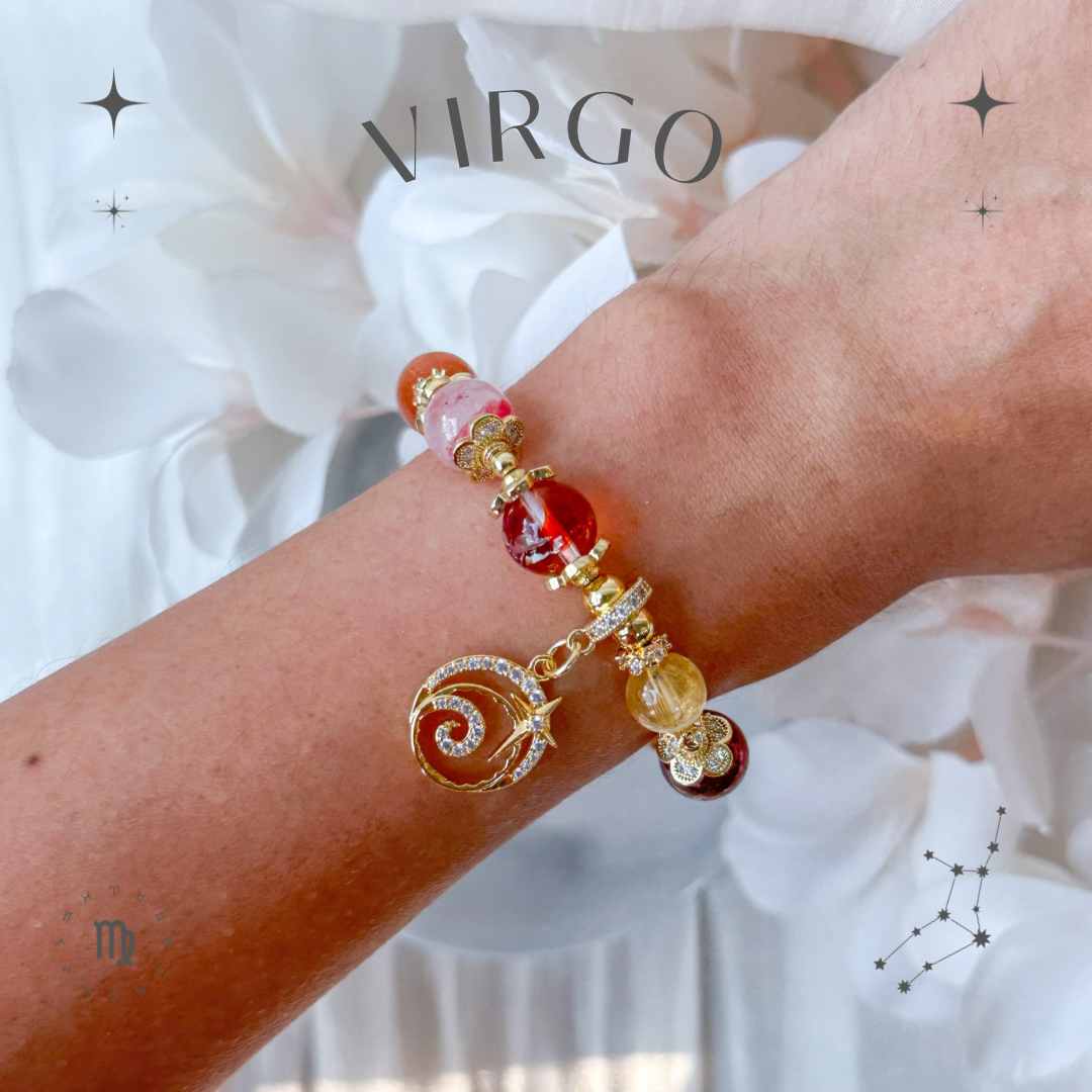 Virgo (August 23 - September 22) ♍️ Horoscope Bracelet
