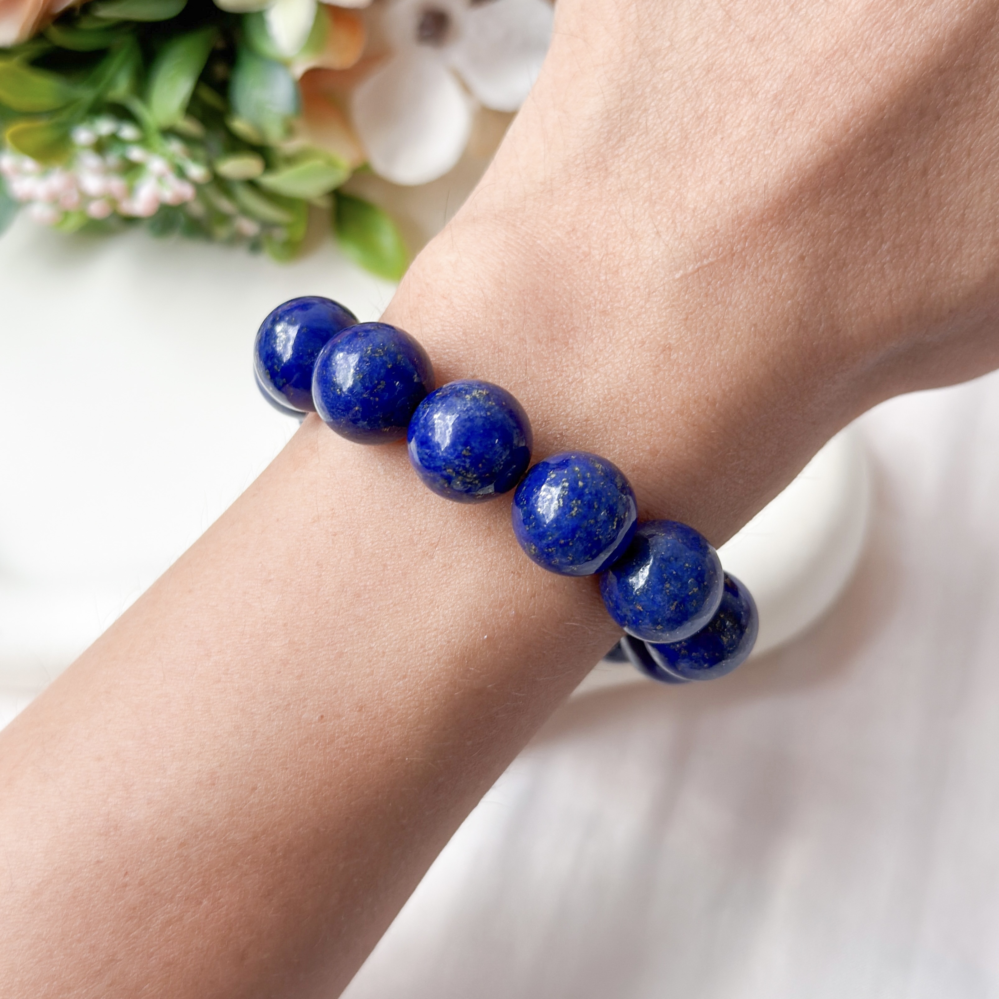 Lapis Lazuli 12mm AAA+ Bracelet