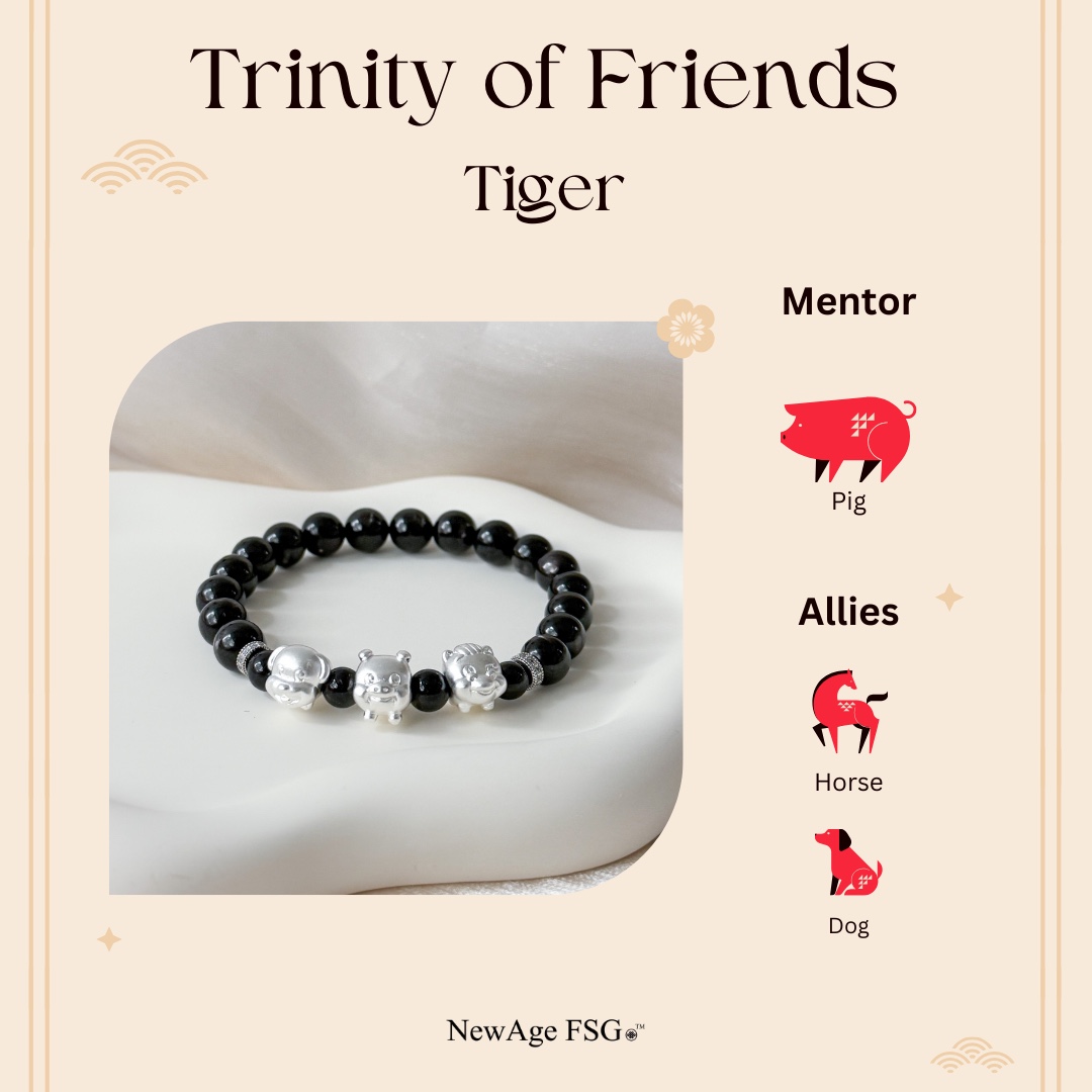 Trinity of Friends Bracelet