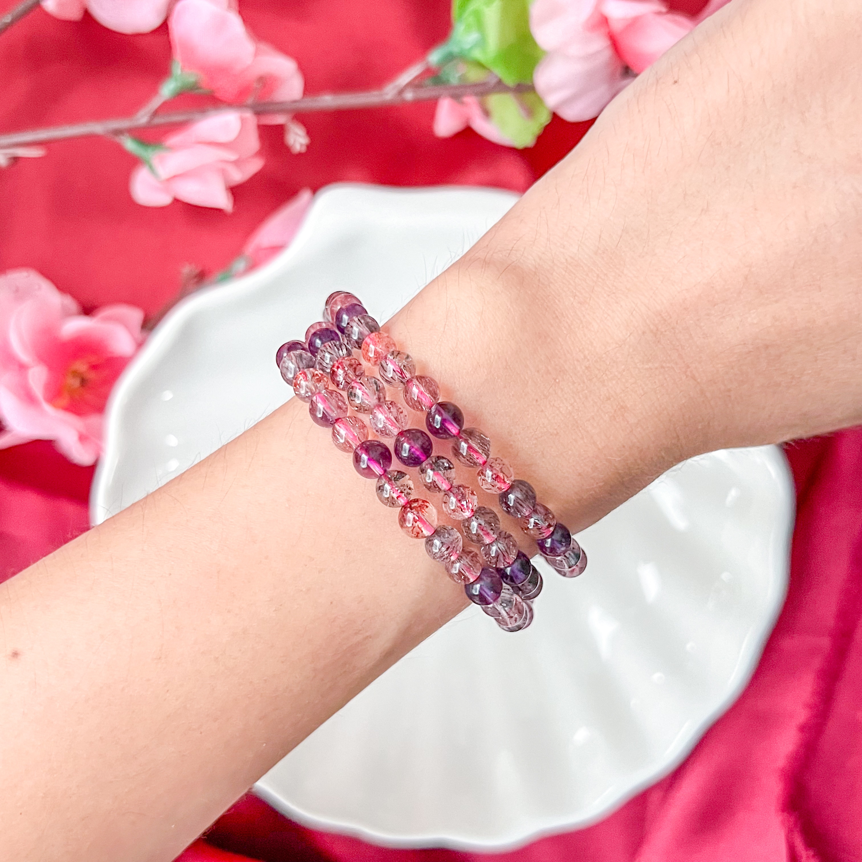 Super 7 5mm AAA+ Wrap Bracelet