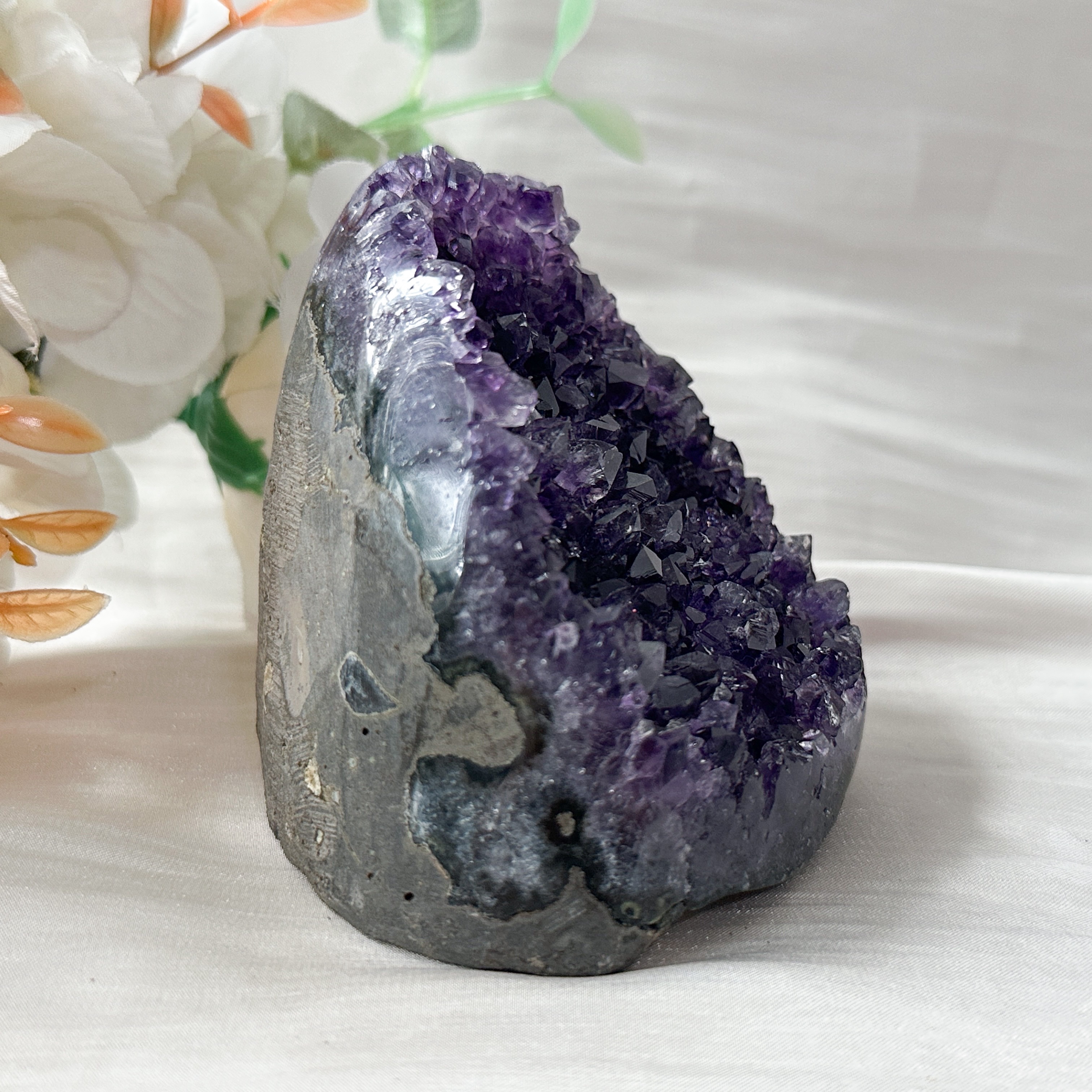 Amethyst Geode - 70mm