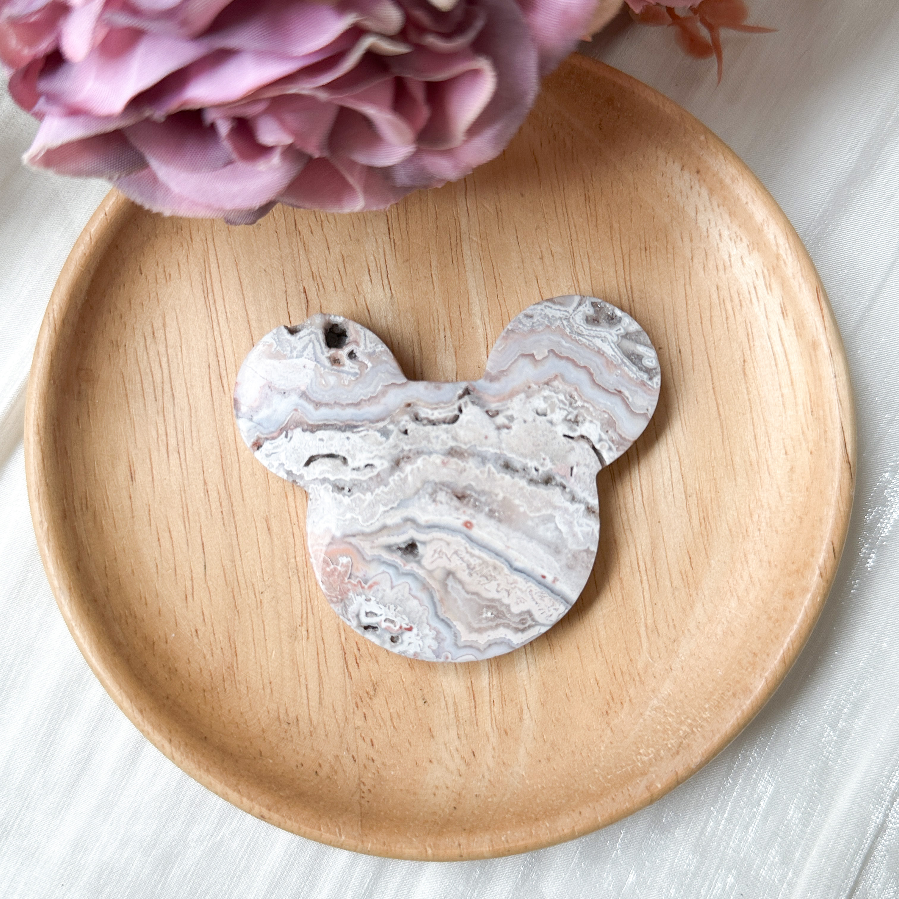 Crazy Lace Agate Mickey