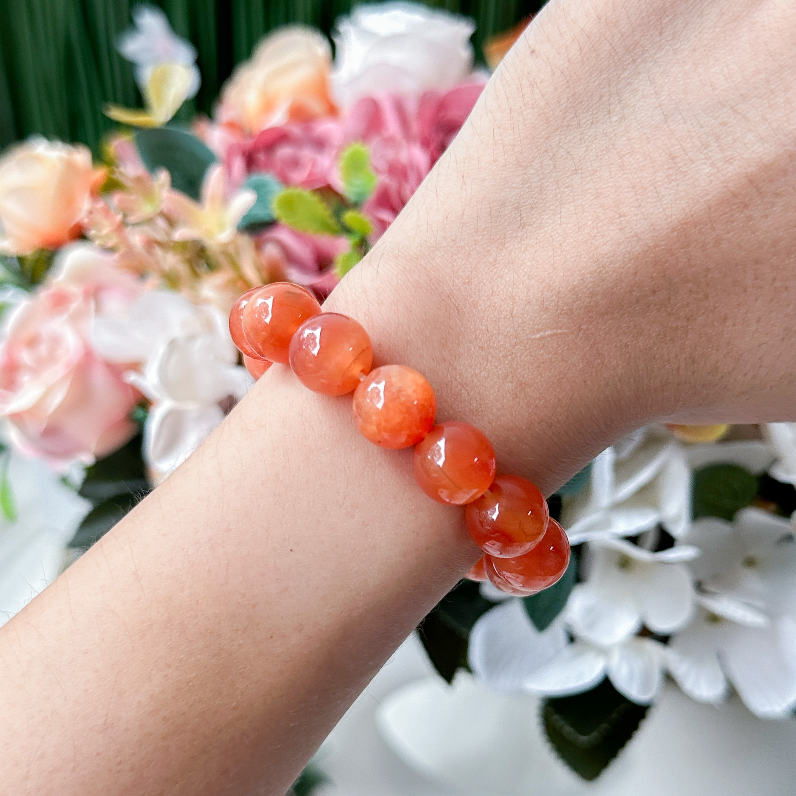 Carnelian 11mm Bracelet
