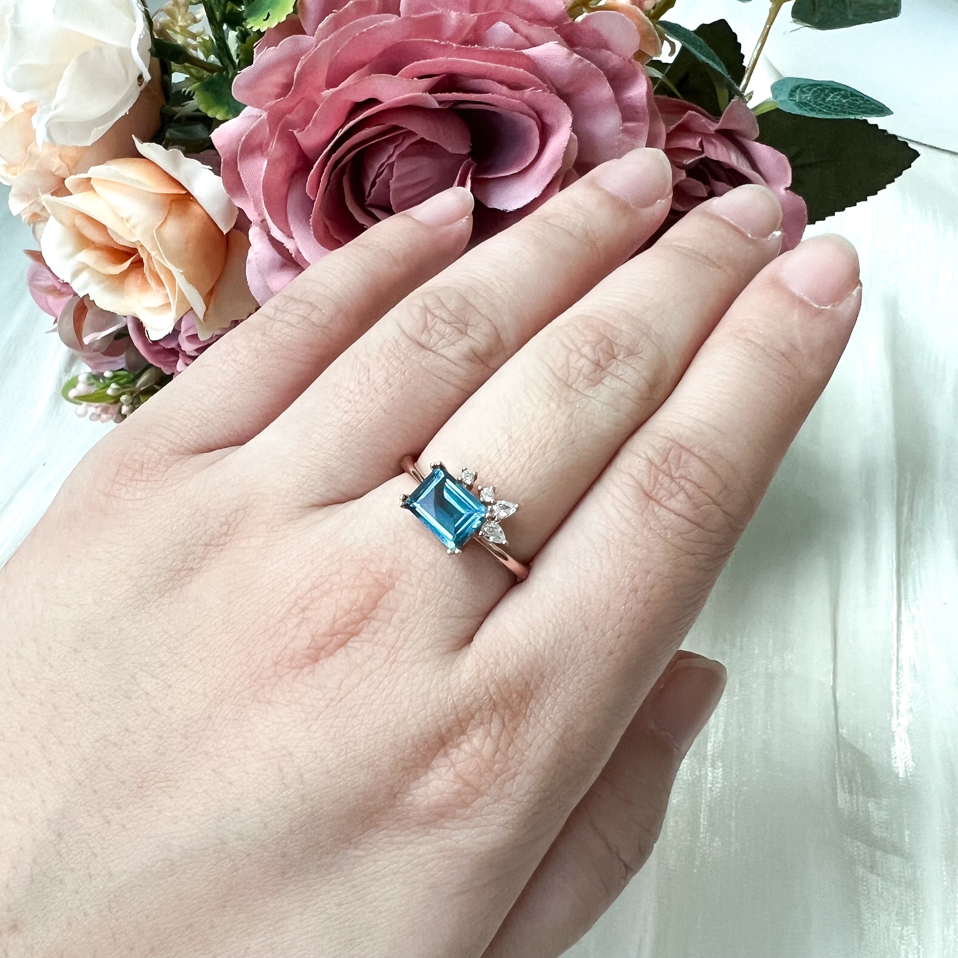 London Blue Topaz Ring - S925