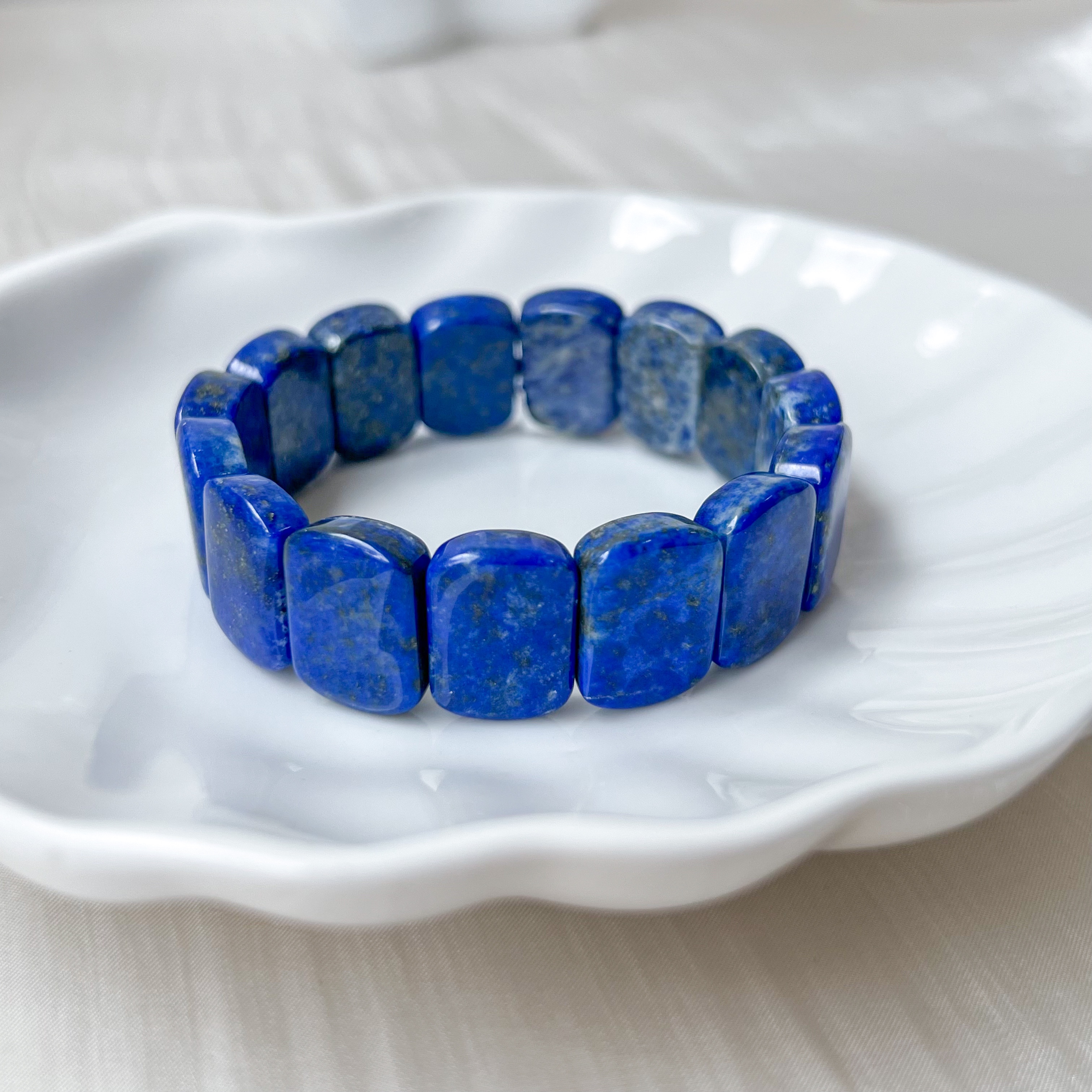 Lapis Lazuli Rect AAA+ Bracelet