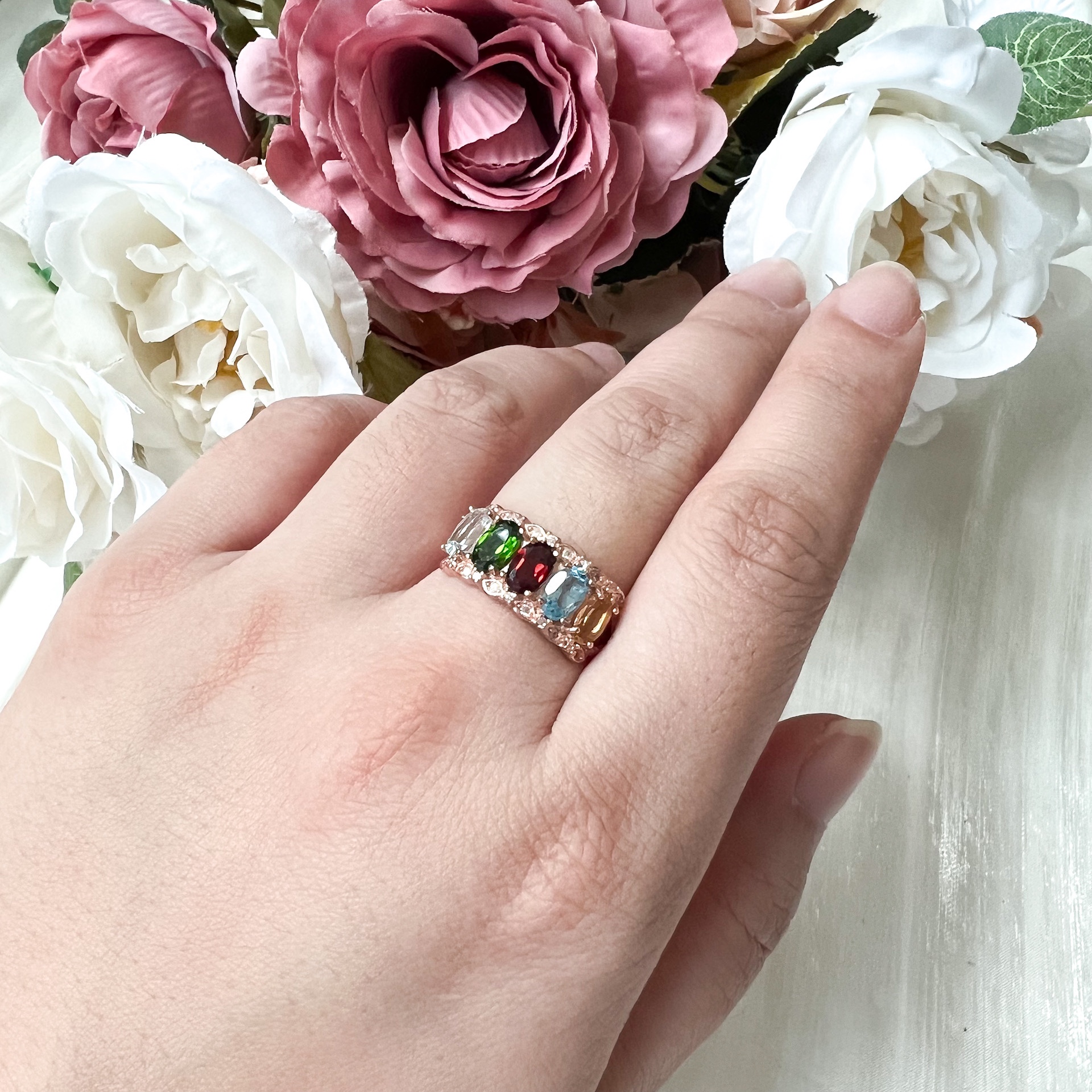 Mystical Mosaic Ring - S925