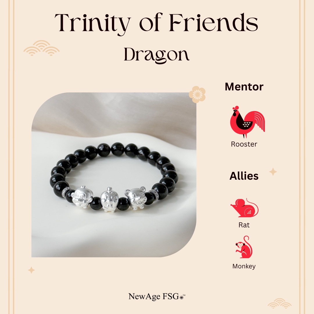 Trinity of Friends Bracelet