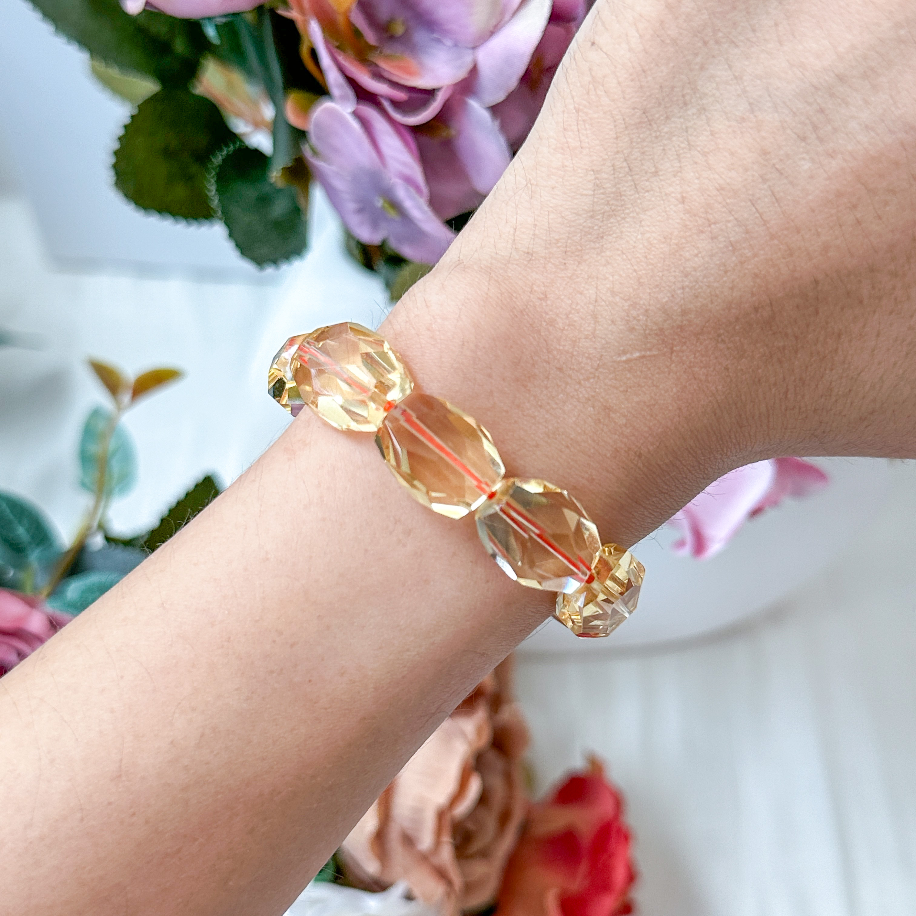 Citrine Irregular AAAA Bracelet