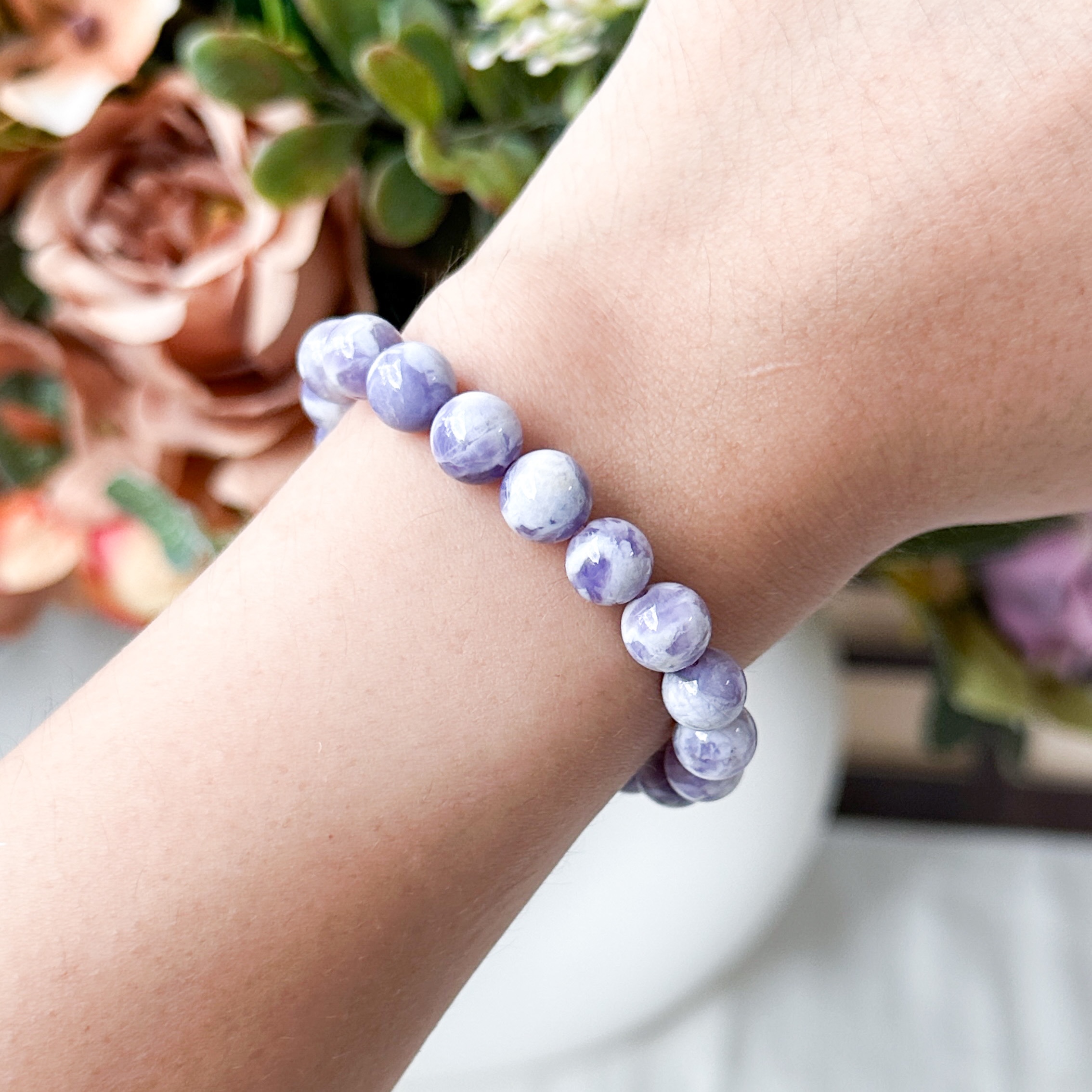Purple Opal 7+mm Bracelet